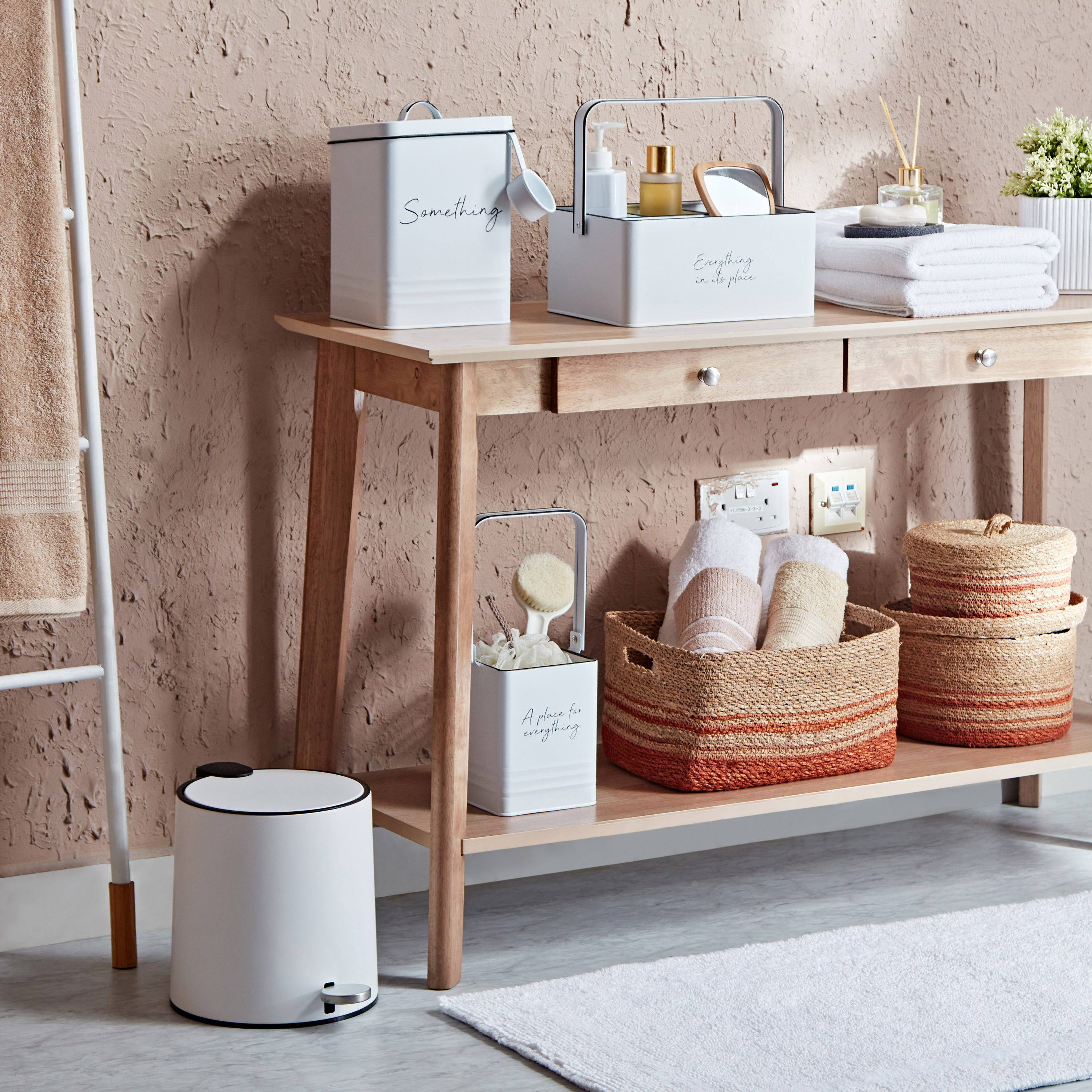 Vintage Washing Powder Storage Box with Lid and Scoop - 18x15.5x25.5 cm-PROMO_QA_HB_B1G1_WWS_271025-image-5