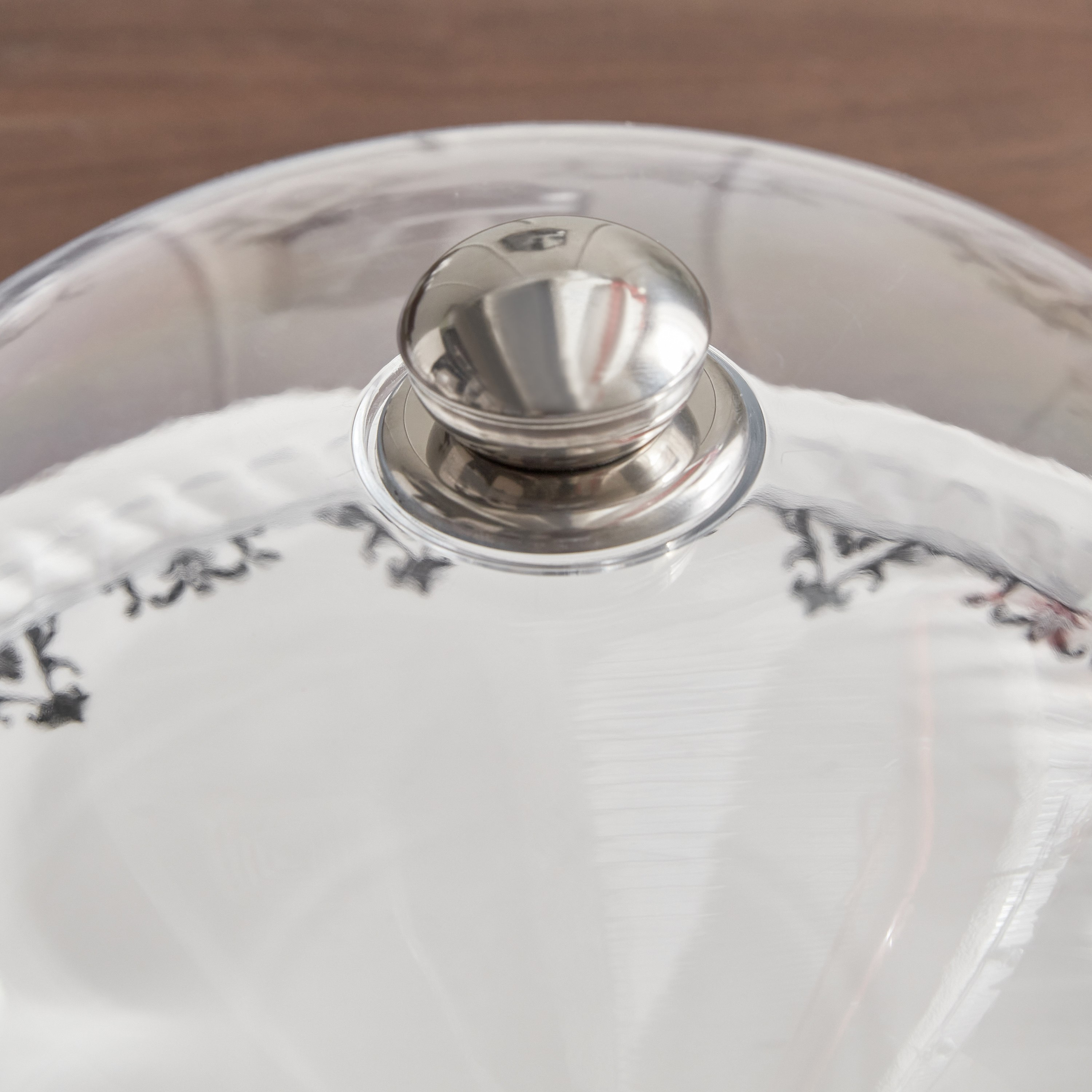 Gusto Cake Stand with Dome-hbxdecorandfurnishings-tabletop-serveware-image-5