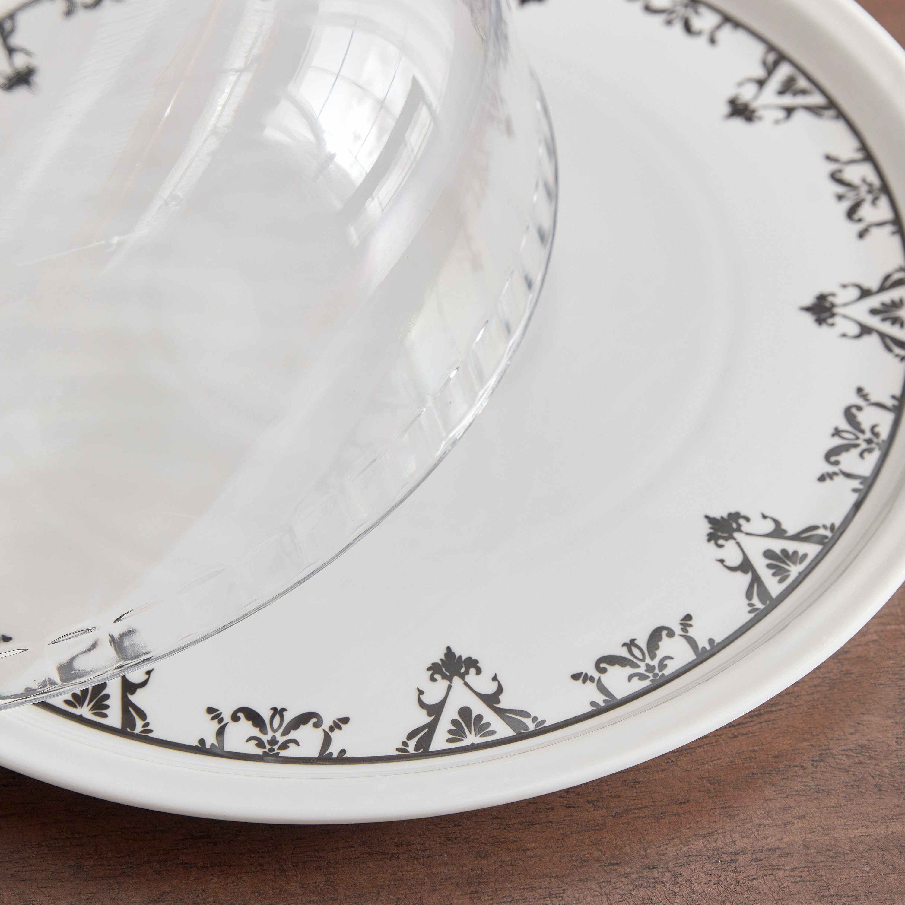 Gusto Cake Stand with Dome-hbxdecorandfurnishings-tabletop-serveware-image-6