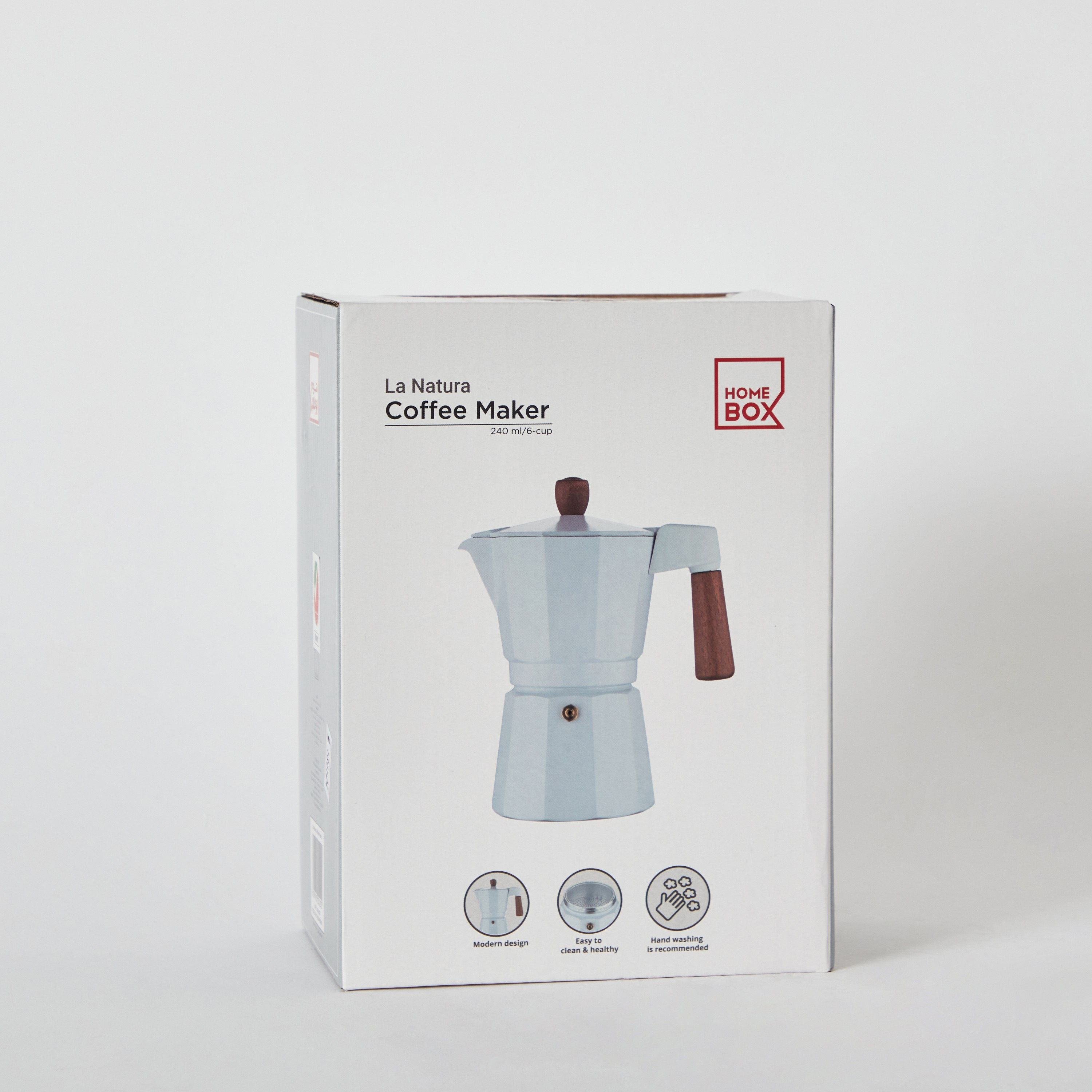 La Natura 6 Cup Coffee Maker - 240 ml-hbxhomeware-hbxkitchen-image-7