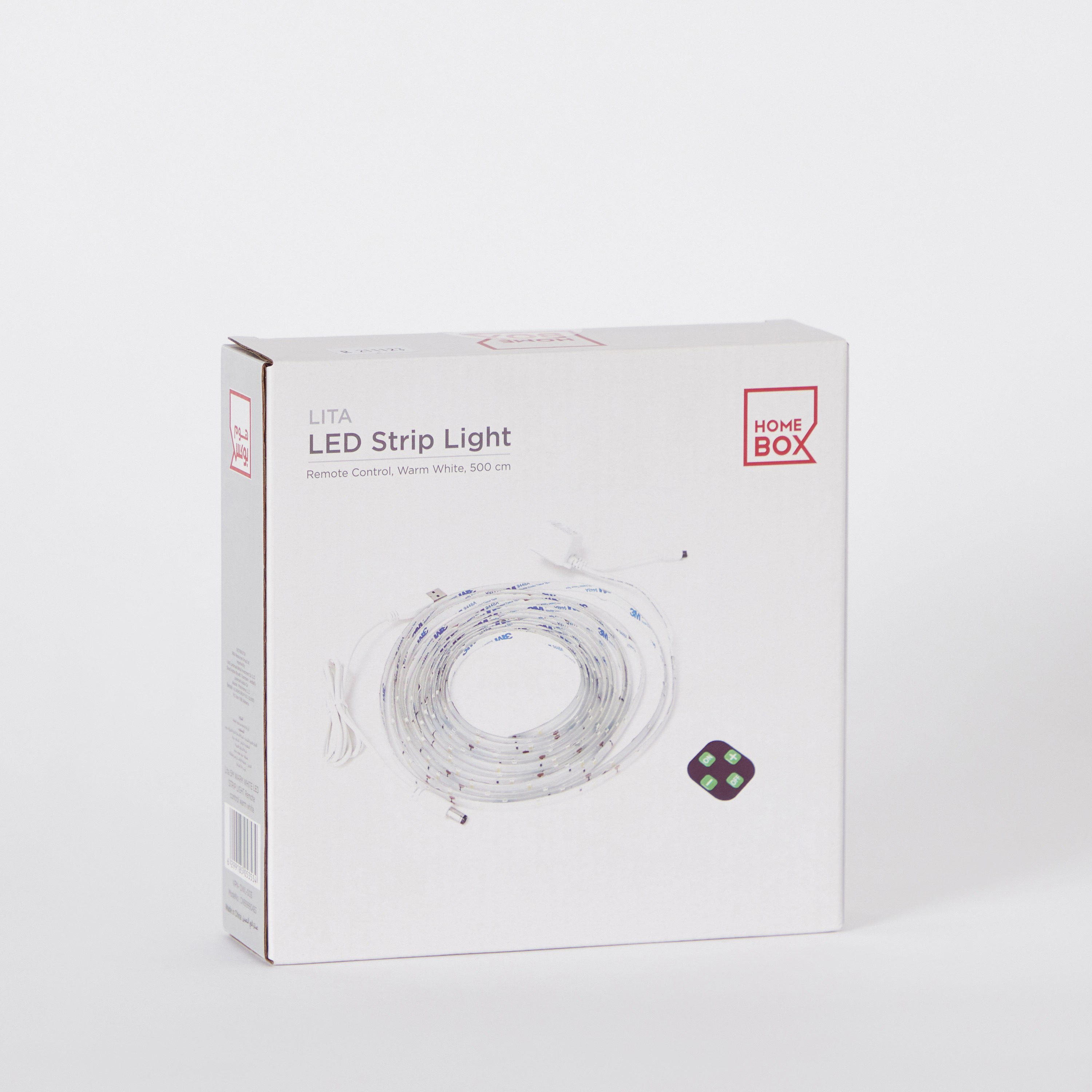 Lita Warm White LED Strip Light with Remote Control - 5 m-hbxdiningroom-lighting-decorativesandstringlights-image-6