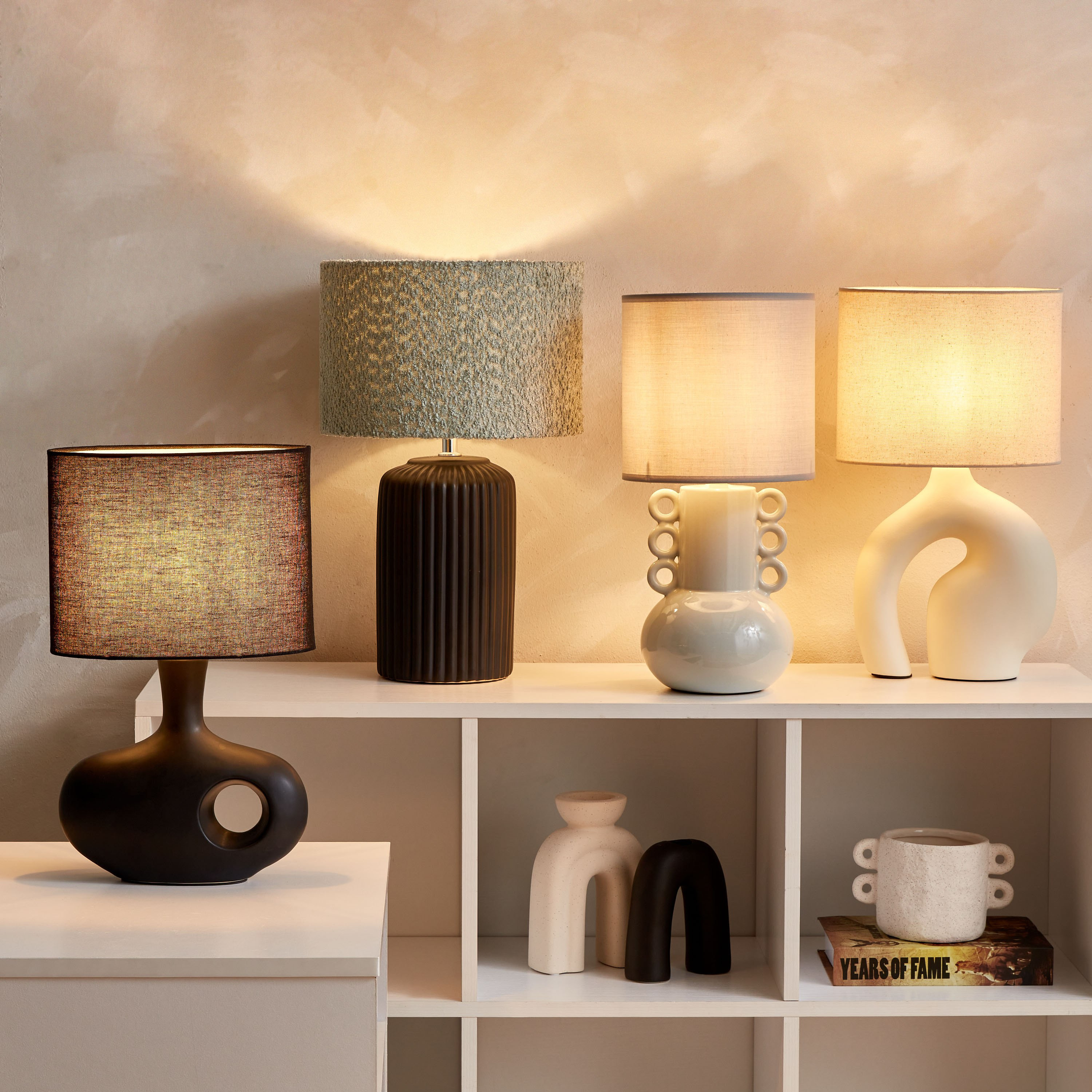 Novalie Ceramic Table Lamp with Linen Shade - 39 cm-PROMO_HB_AE_B1G1_250925-image-5