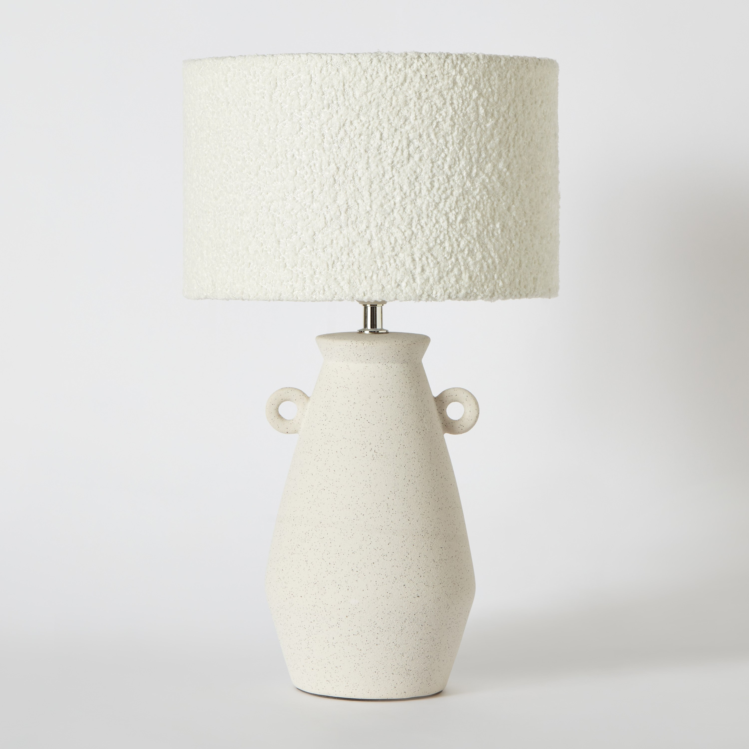 Novalie Ceramic Table Lamp with Berber Fleece Shade - 47.5 cm-hbxbedroom-lighting-tablelamps-image-6