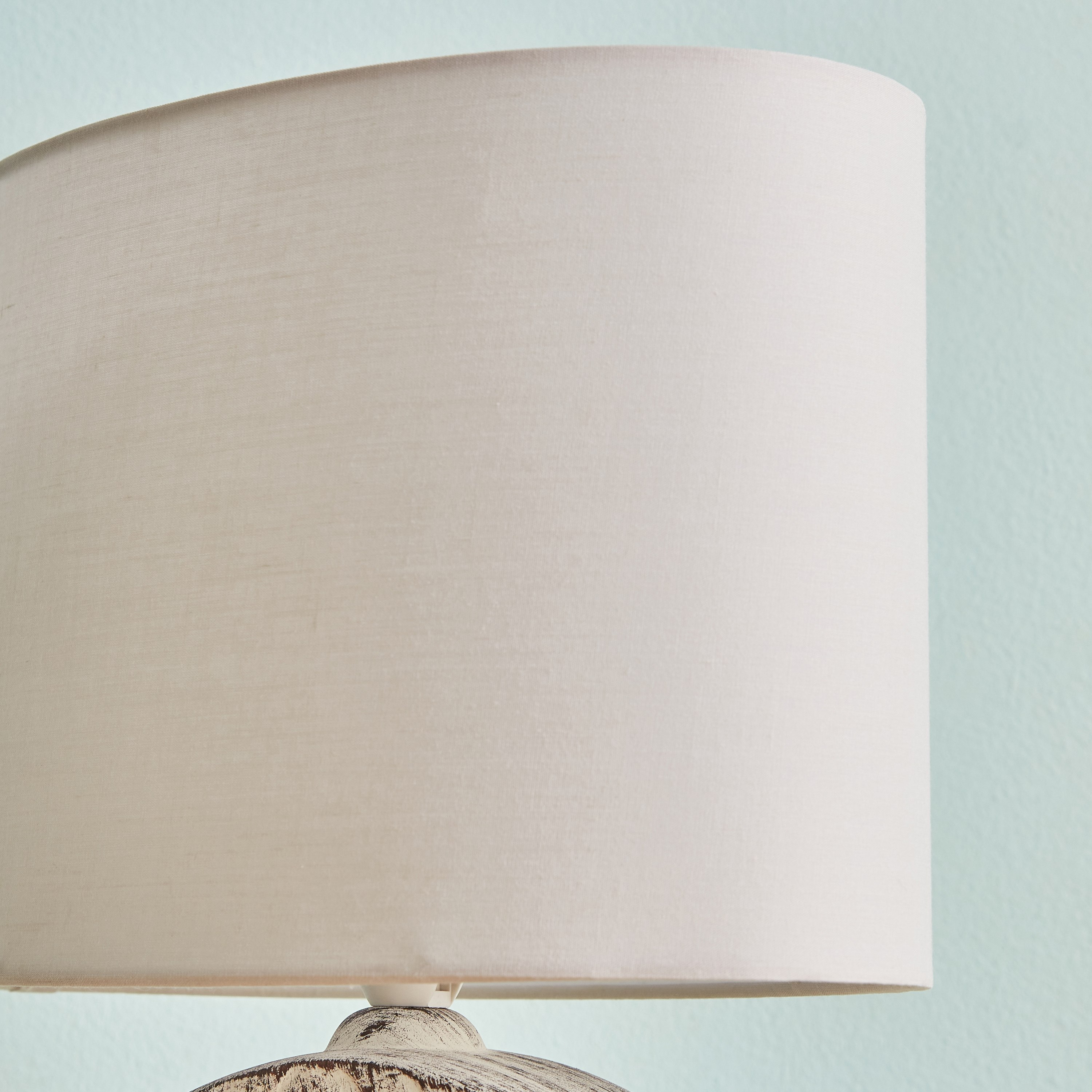 Novalie Ceramic Table Lamp with Shade - 37 cm-hbxbedroom-lighting-tablelamps-image-3