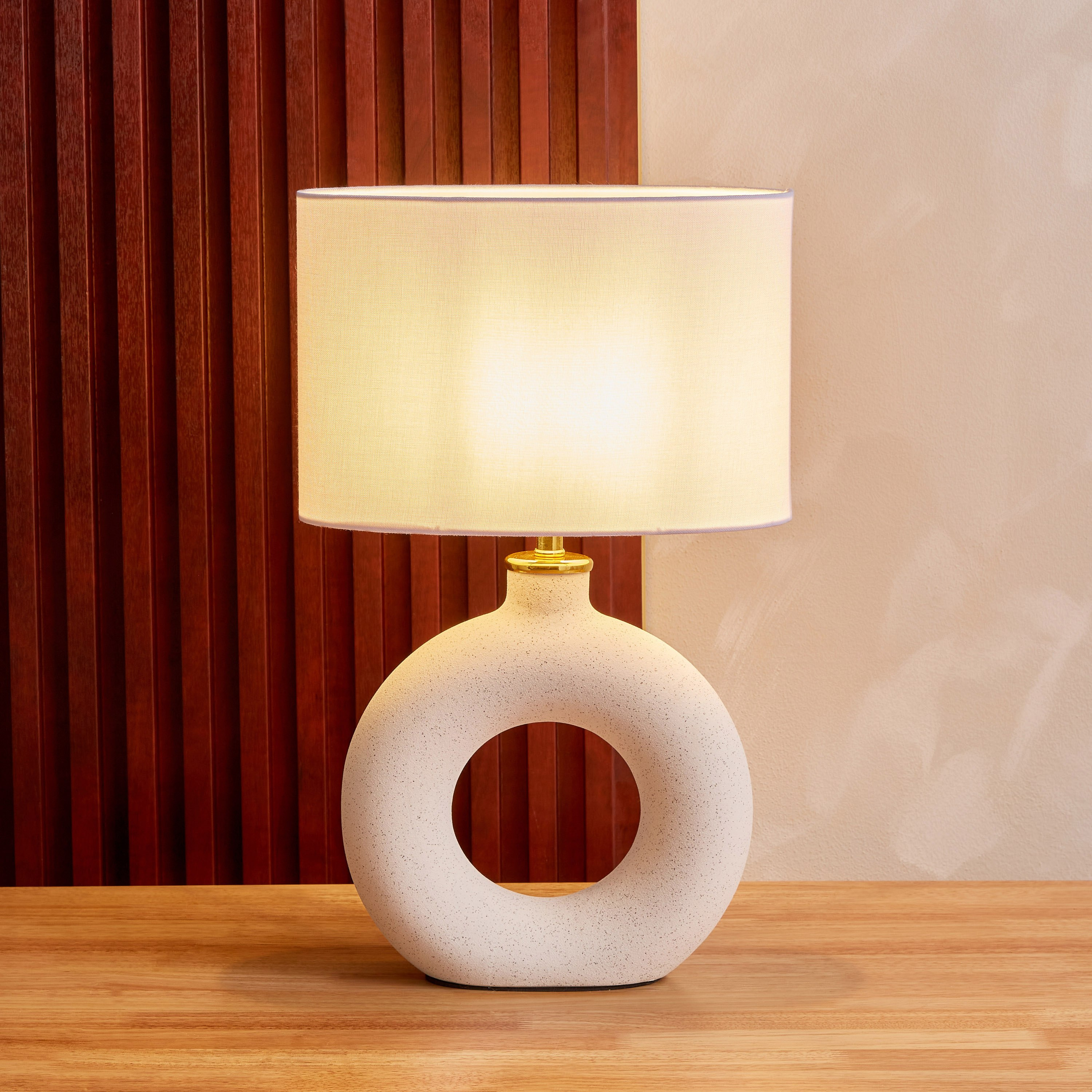Novalie Ceramic Table Lamp with Linen Shade - 48 cm-PROMO_HB_AE_B1G1_250925-image-2