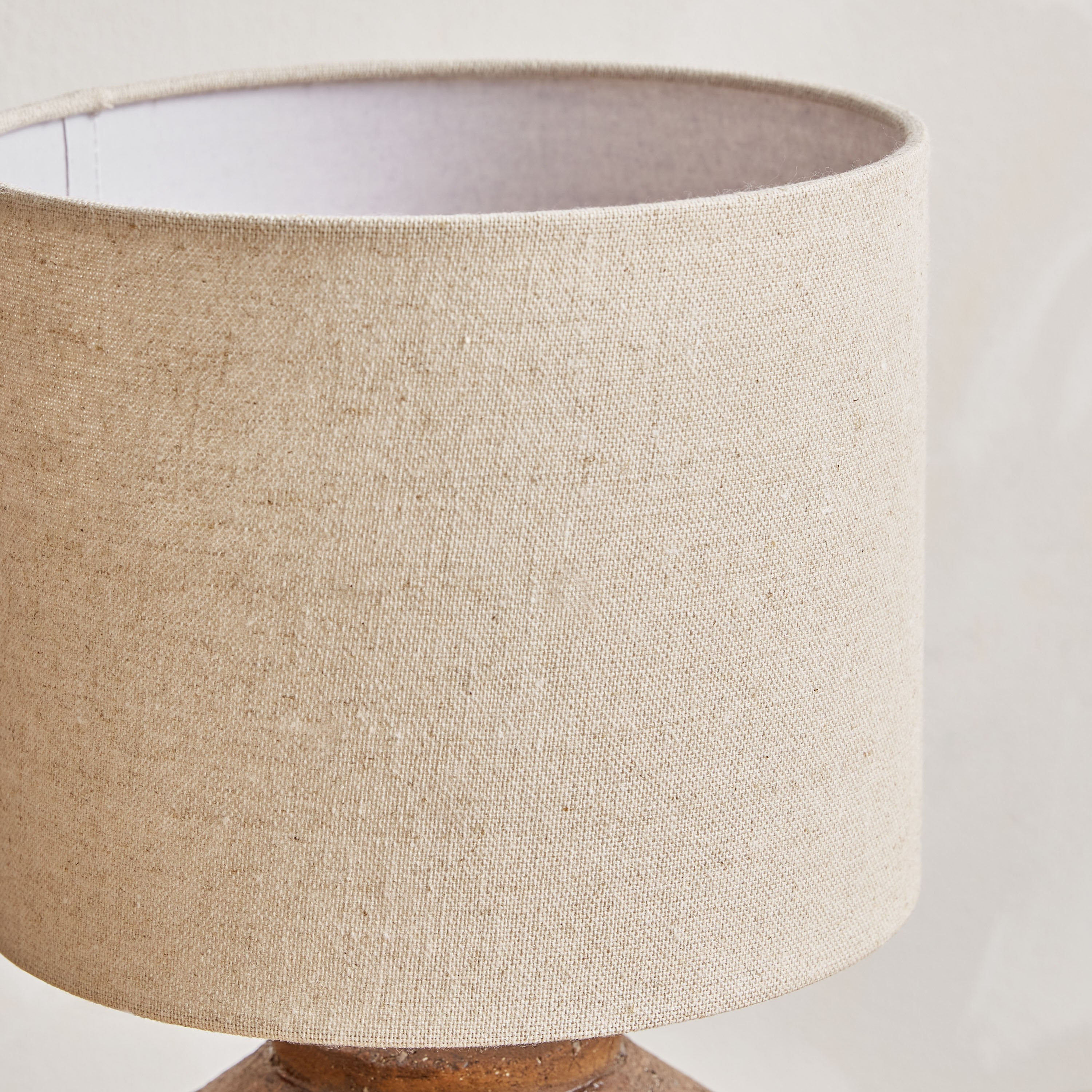 Linen deals table lamp