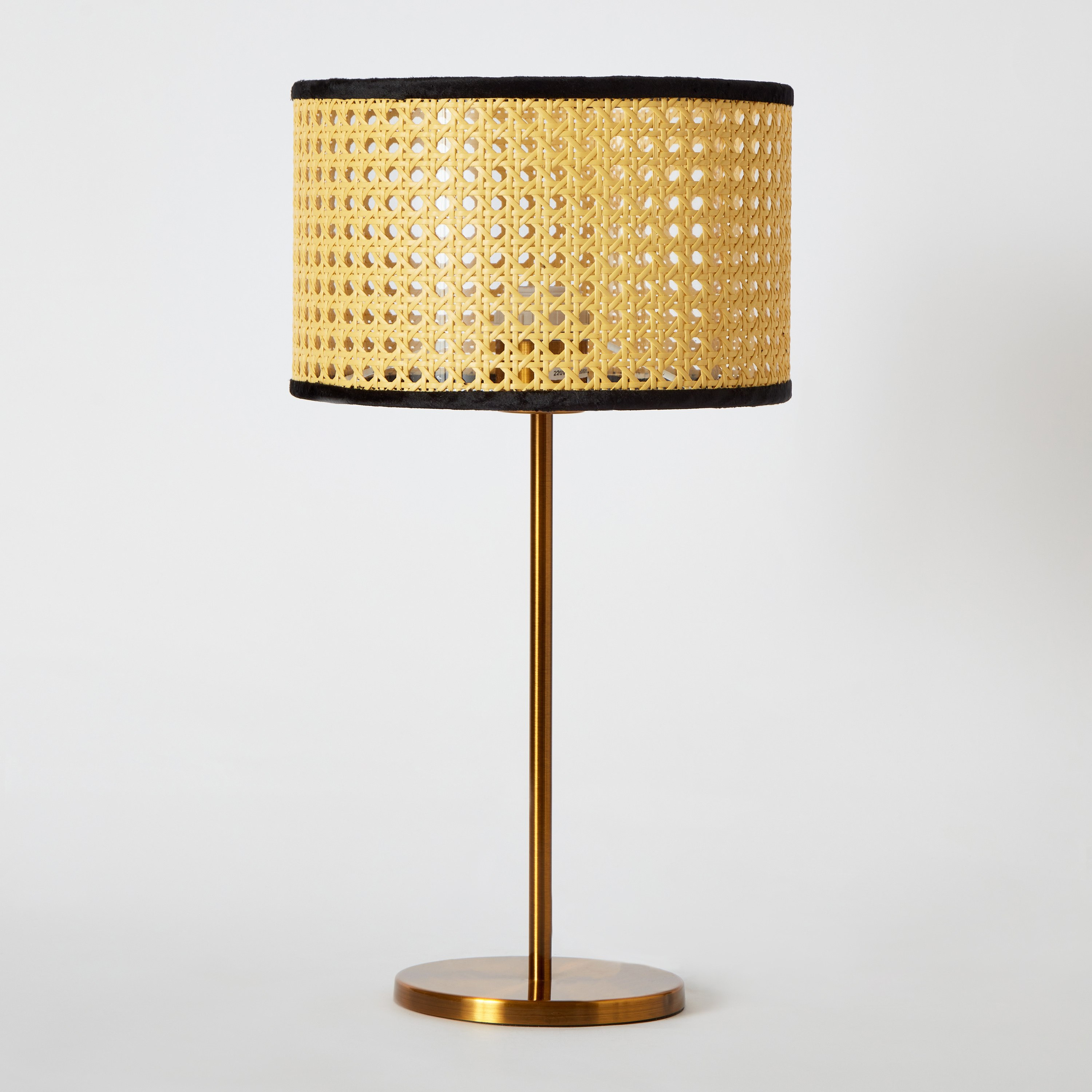 مصباح طاولة معدن بغطاء راتان من نوفالي- 44 سم-hbxbedroom-lighting-tablelamps-image-6