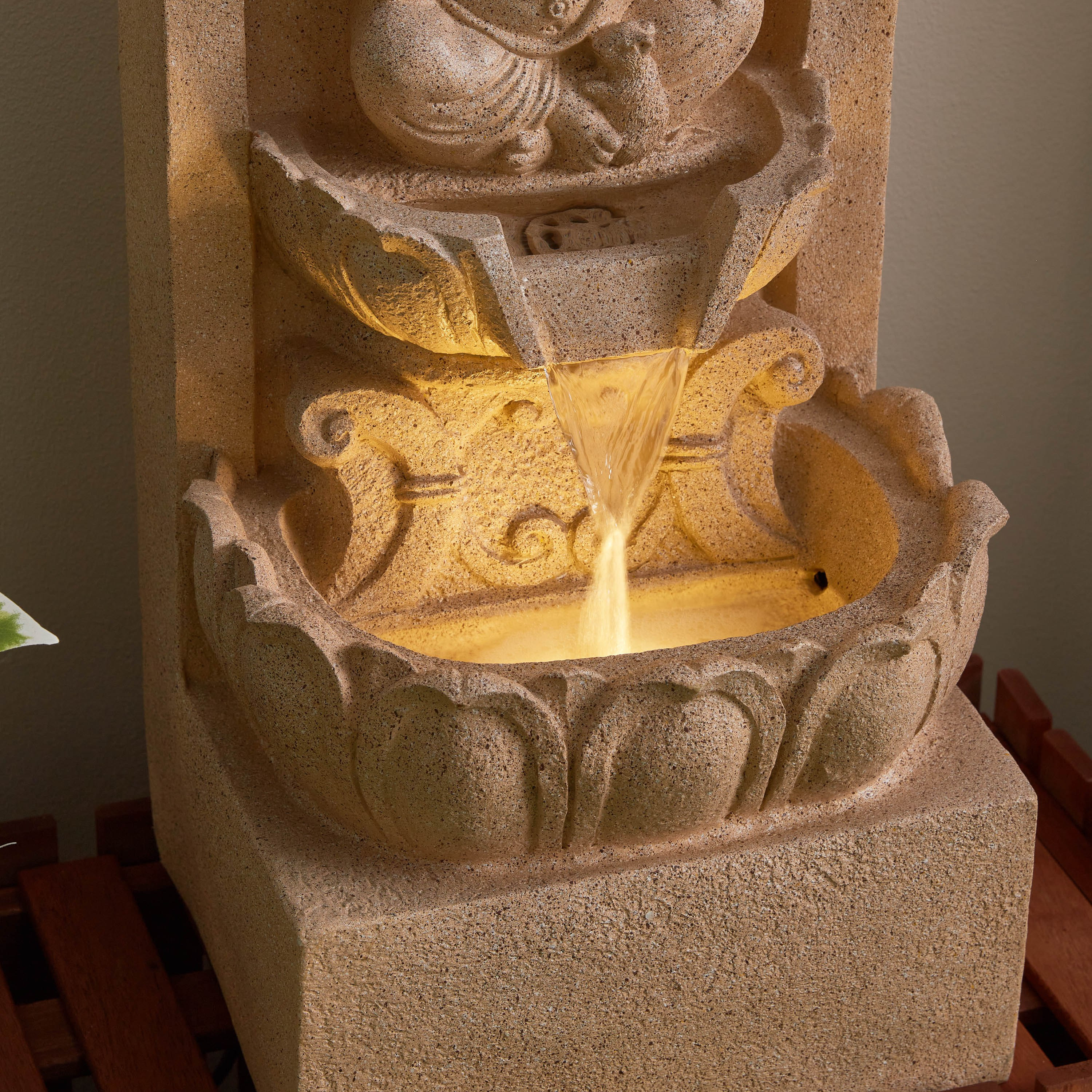 Divine Ganesha Outdoor Fountain with LED - 30x28x62.5 cm-PROMO_HB_AE_B1G1_250925-image-3