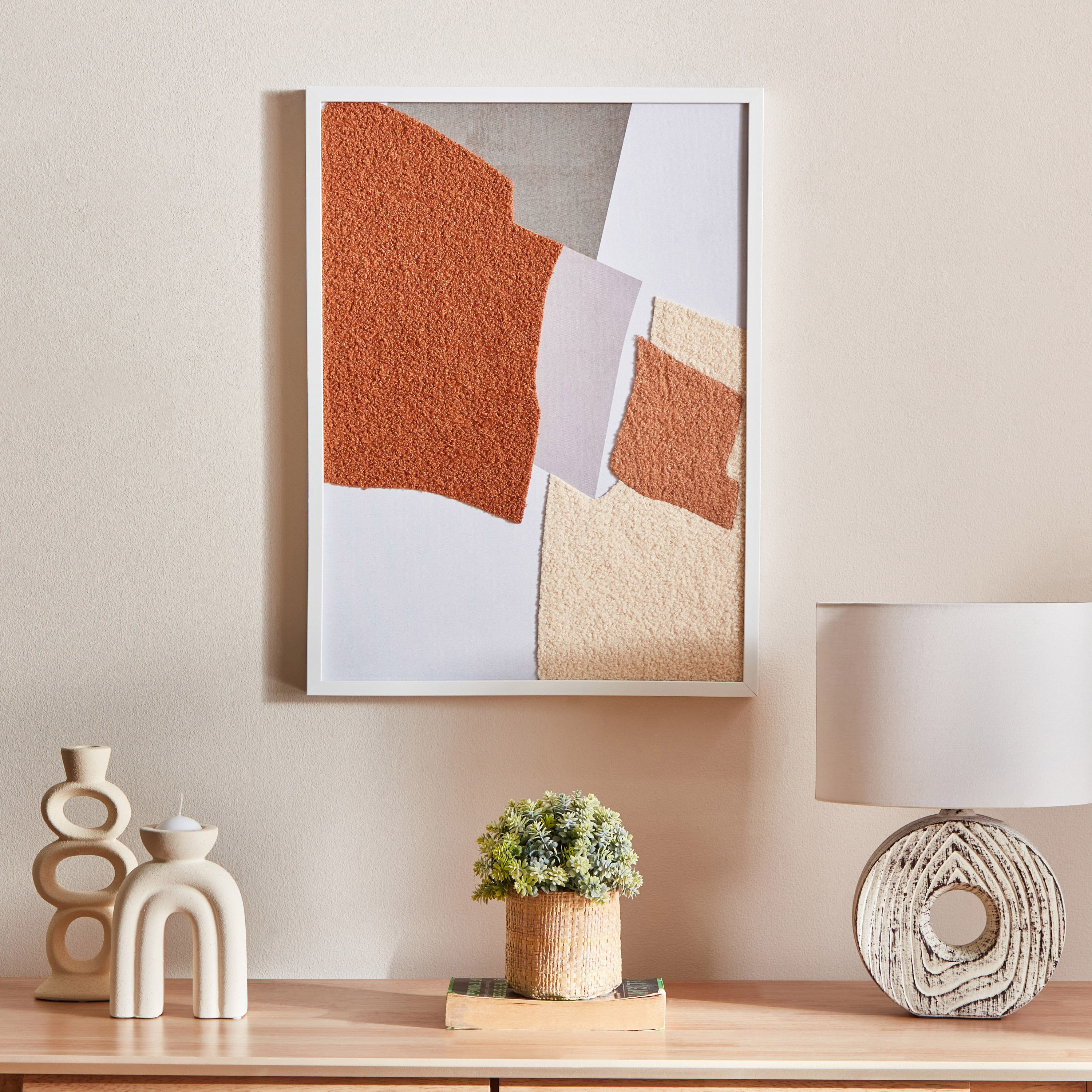 زينة كانفاس مؤطرة ثلاثية الأبعاد من أوليفر - 45x60x2.5 سم-PROMO_HB_AE_B2G2_011025-image-2