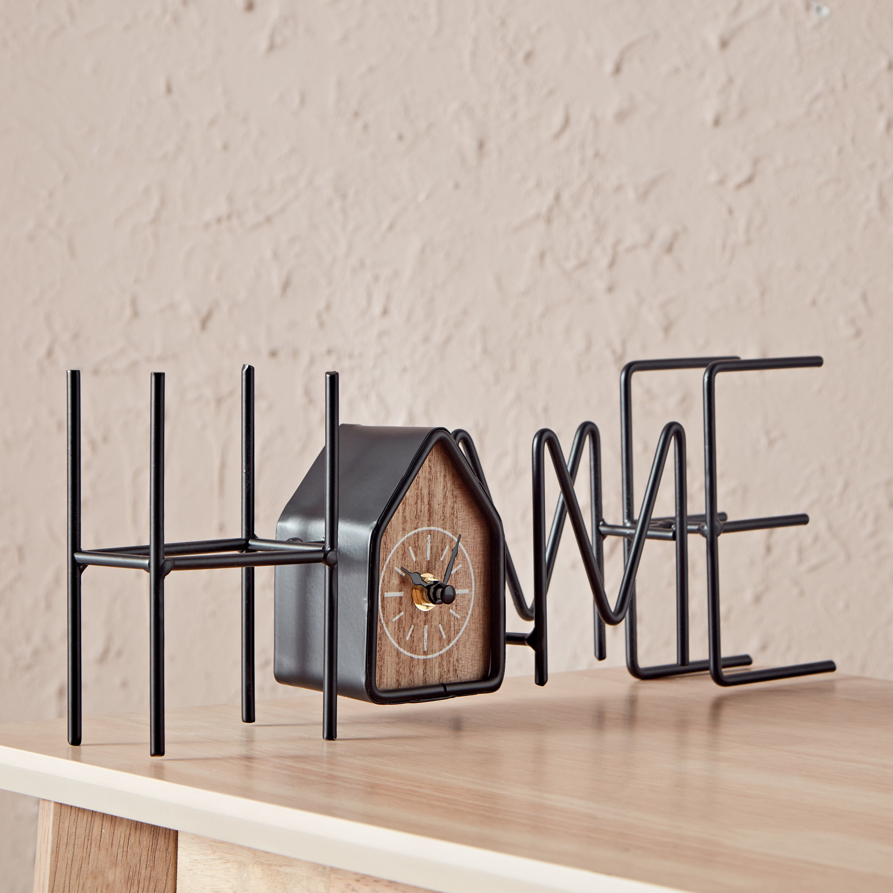 ساعة حائط معدنية من أوليفر- 35.5x5x13 سم-hbxhomeware-hbxdecorandfurnishings-image-1