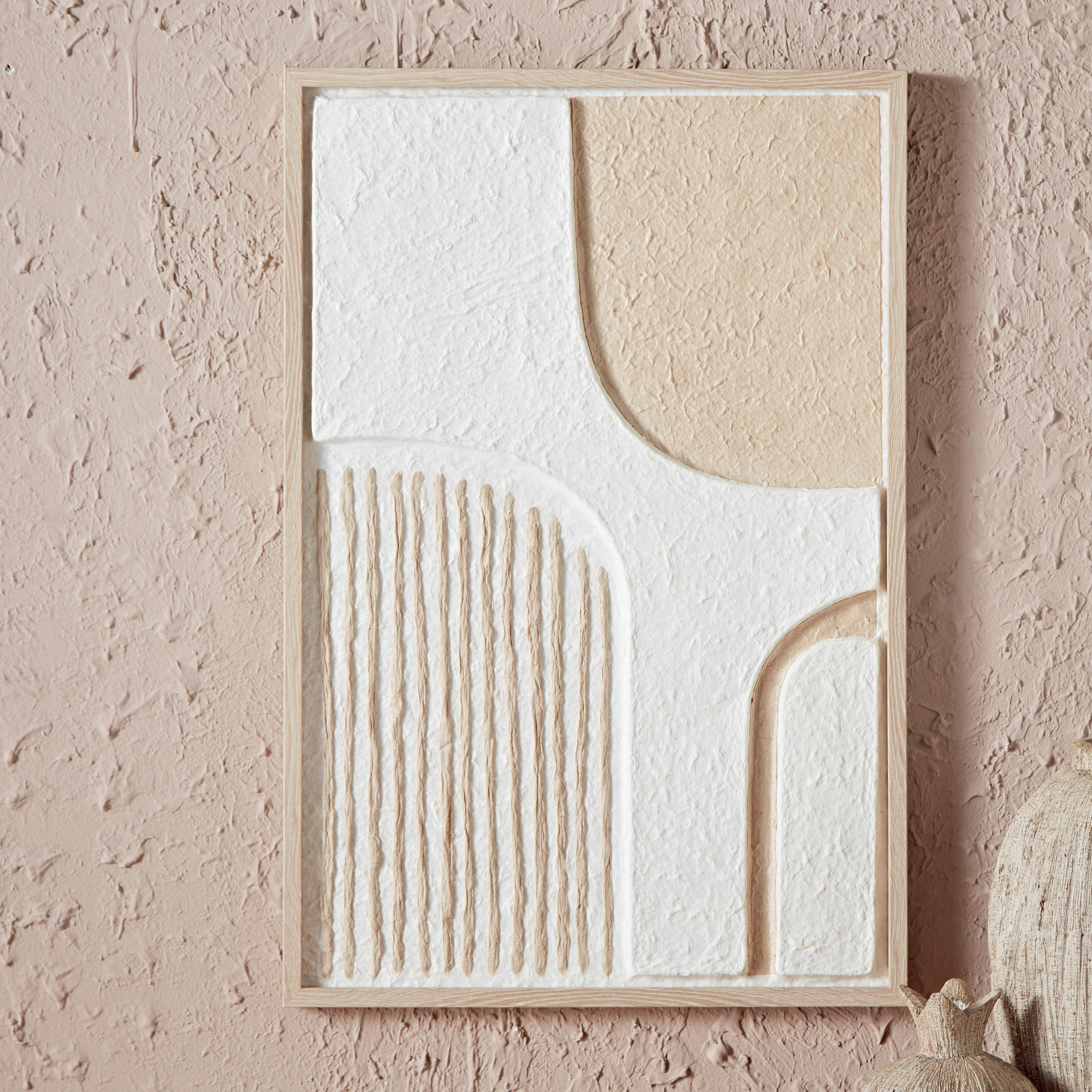 زينة حائط ورقية مصنوعة يدويًا من أوليفر - 40x60x2.2 سم-hbxhomeware-hbxdecorandfurnishings-image-2