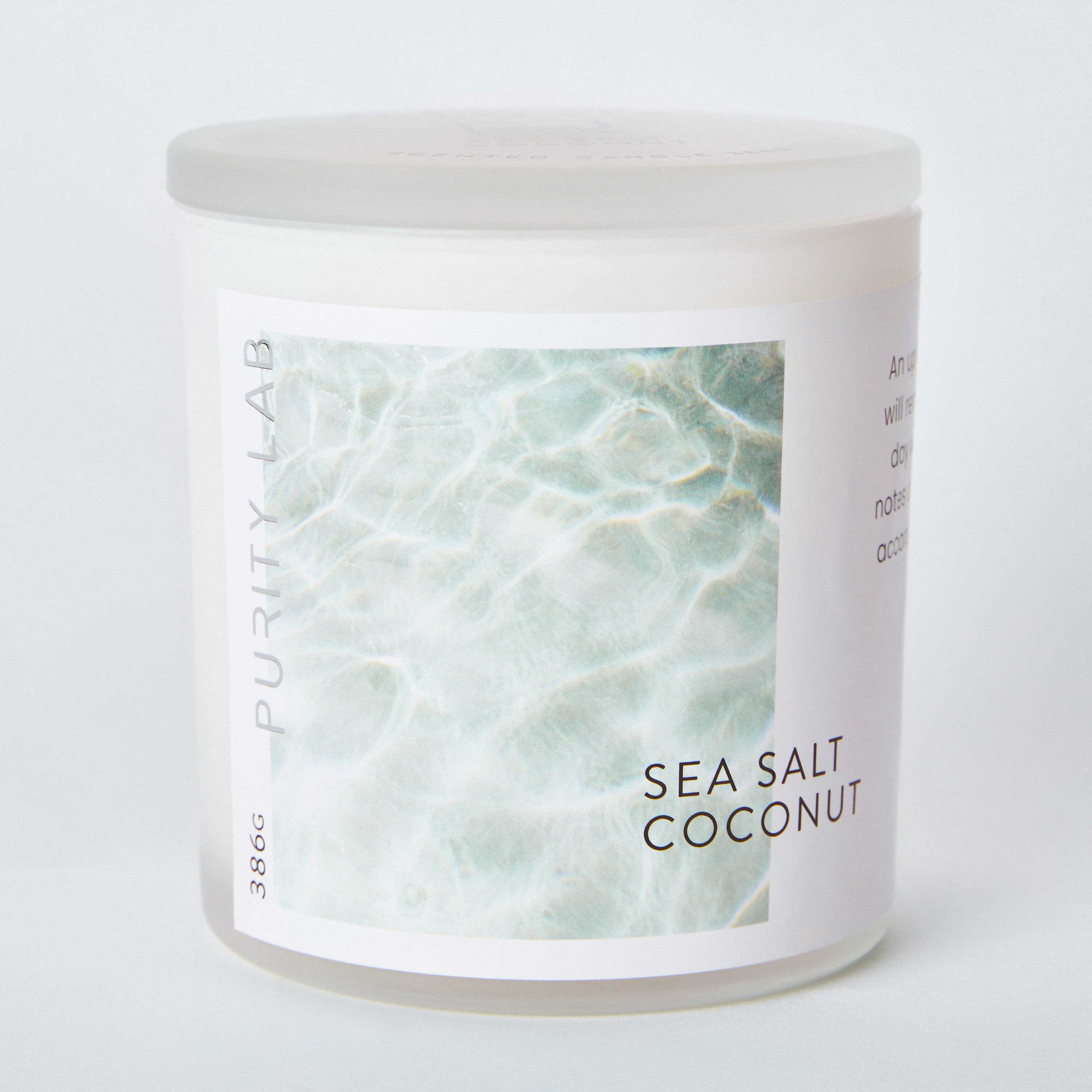 جرة شمع معطرة برائحة ملح البحر وشاي جوز الهند بريميوم من سوليتود - 386 جم-hbxlivingroom-decorandaccessories-candles-image-5