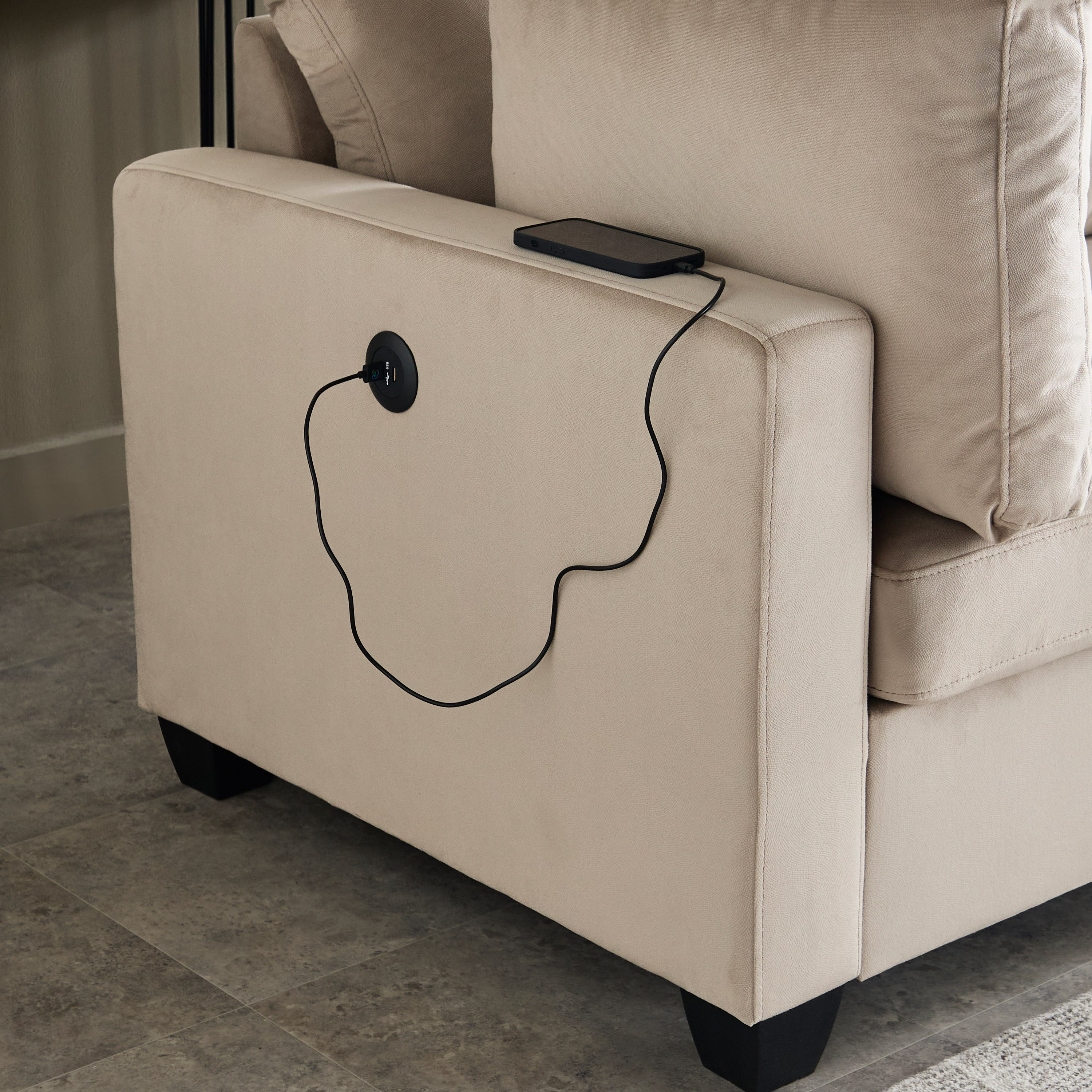 Urbandale 4-Seater Reversible Corner Fabric Sofa with Dropdown Cupholders and USB Port-hbxlivingroom-sofasandarmchairs-modularsofas-image-9
