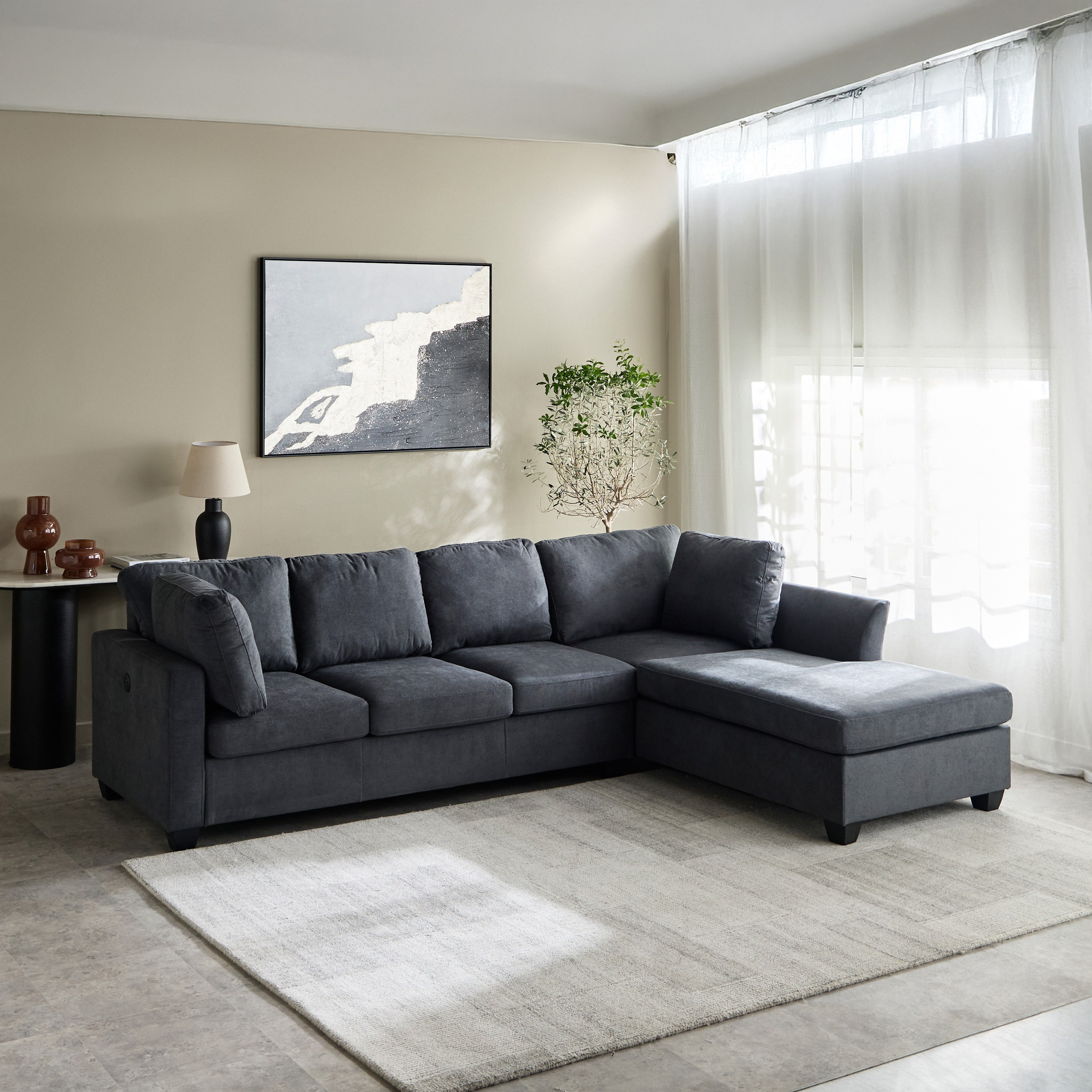 Home box l shape sofa hotsell