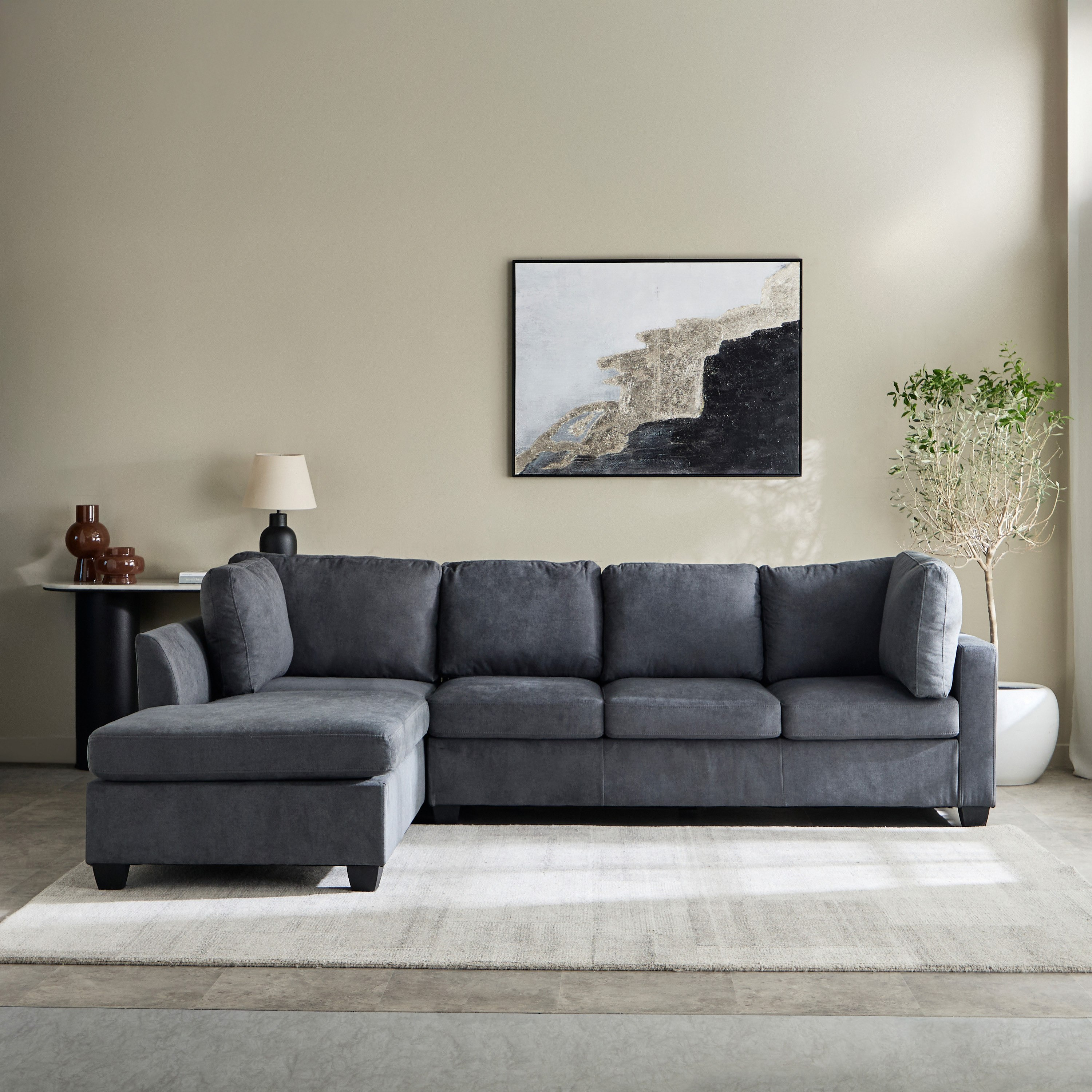 Urbandale 4-Seater Reversible Corner Fabric Sofa with Dropdown Cupholders and USB Port-hbxlivingroom-sofasandarmchairs-modularsofas-image-3