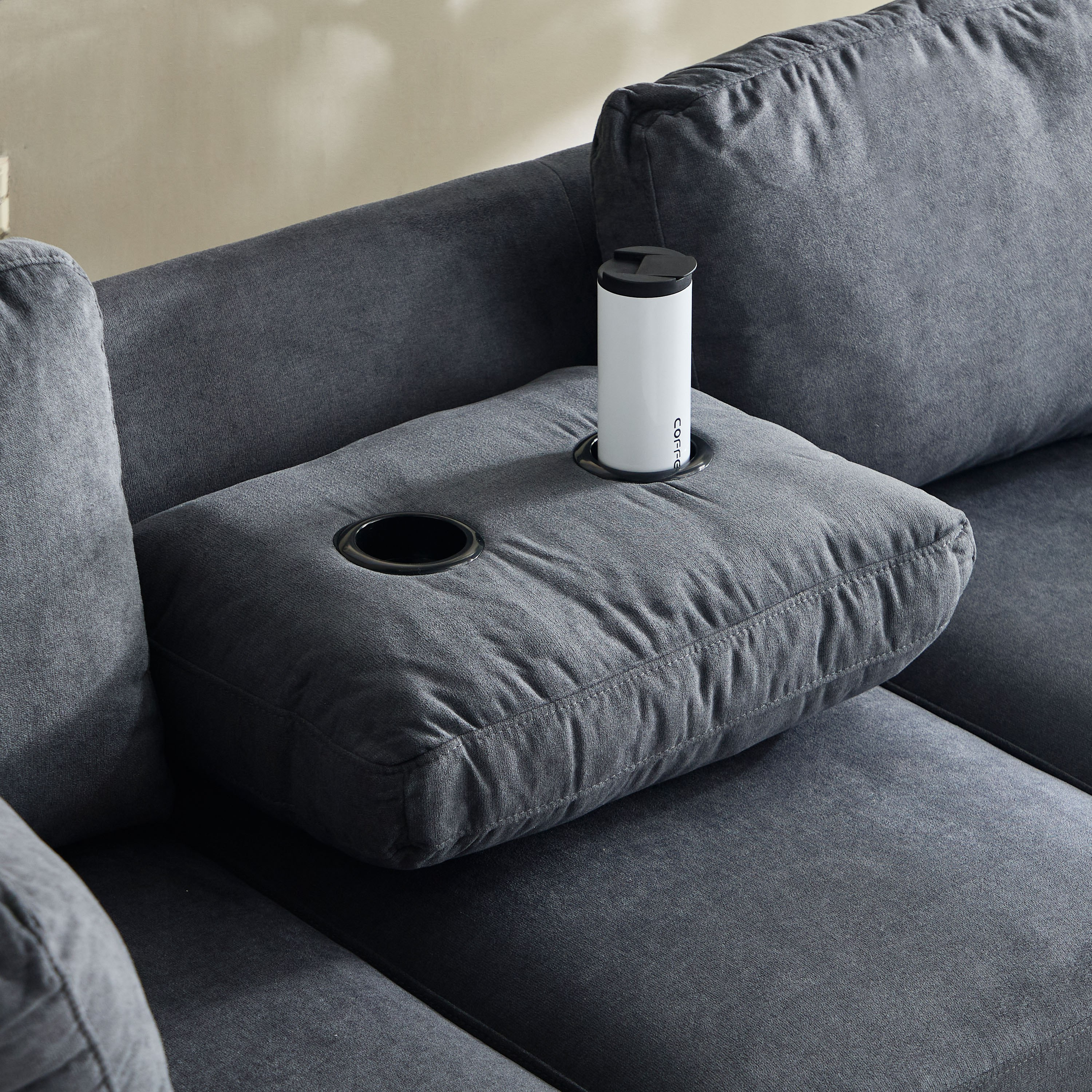Urbandale 4-Seater Reversible Corner Fabric Sofa with Dropdown Cupholders and USB Port-hbxlivingroom-sofasandarmchairs-modularsofas-image-9