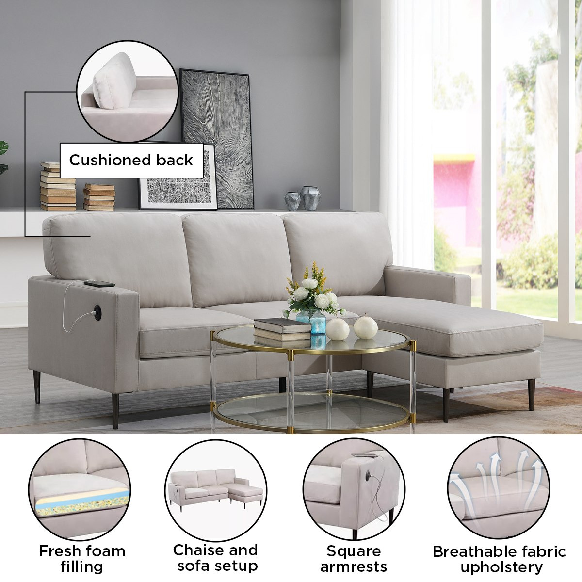 كنبة ركنية على الناحيتين 3 مقاعد قماش مع منفذ يو إس بي من آريا-hbxlivingroom-sofasandarmchairs-cornersofas-image-4