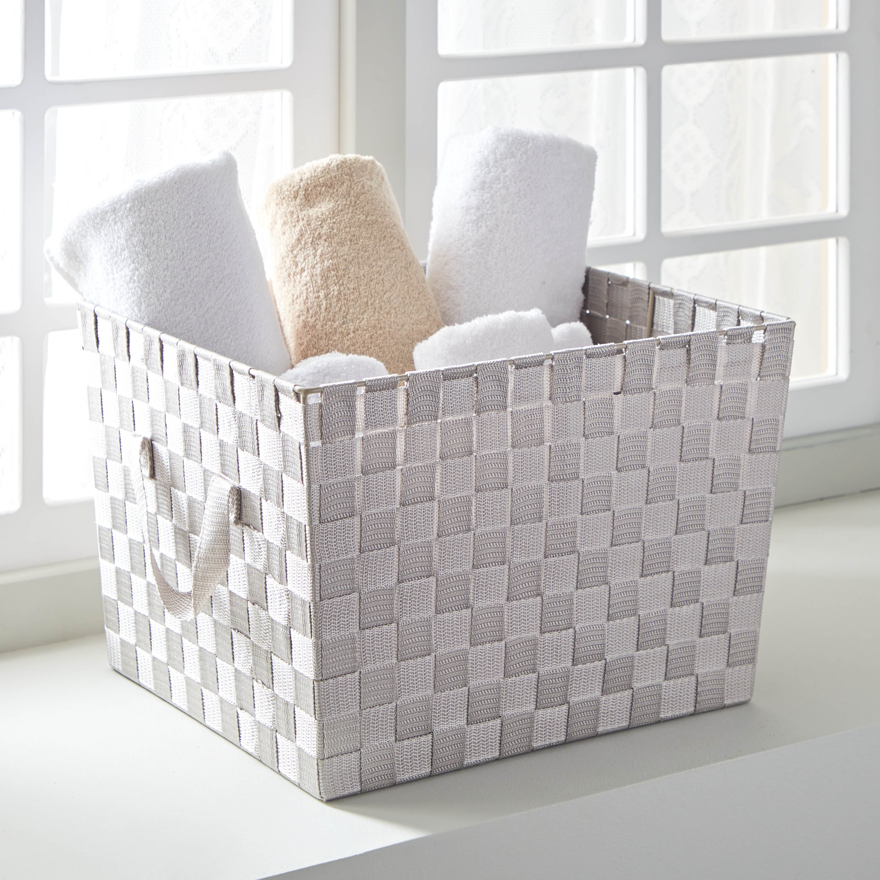 Strap Storage Basket - 25x33x38 cm