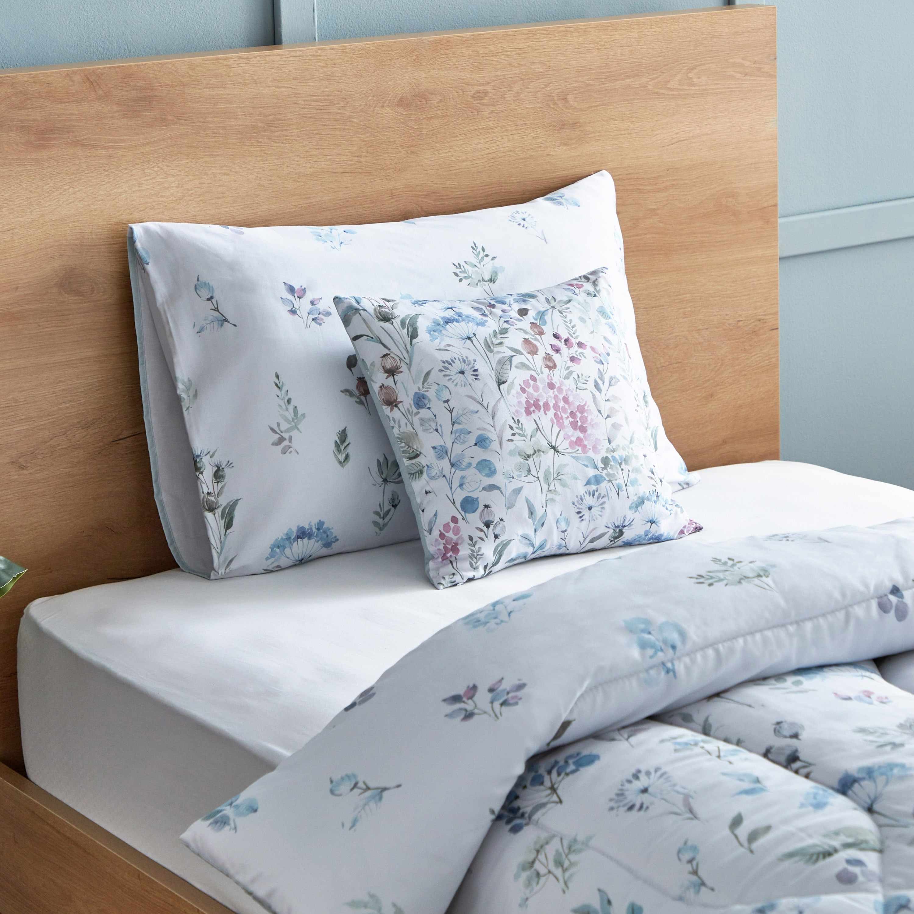 Lavish Florious 3-Piece Cotton Printed Twin Comforter Set - 160x220 cm-hbxhomeware-hbxdecorandfurnishings-image-3