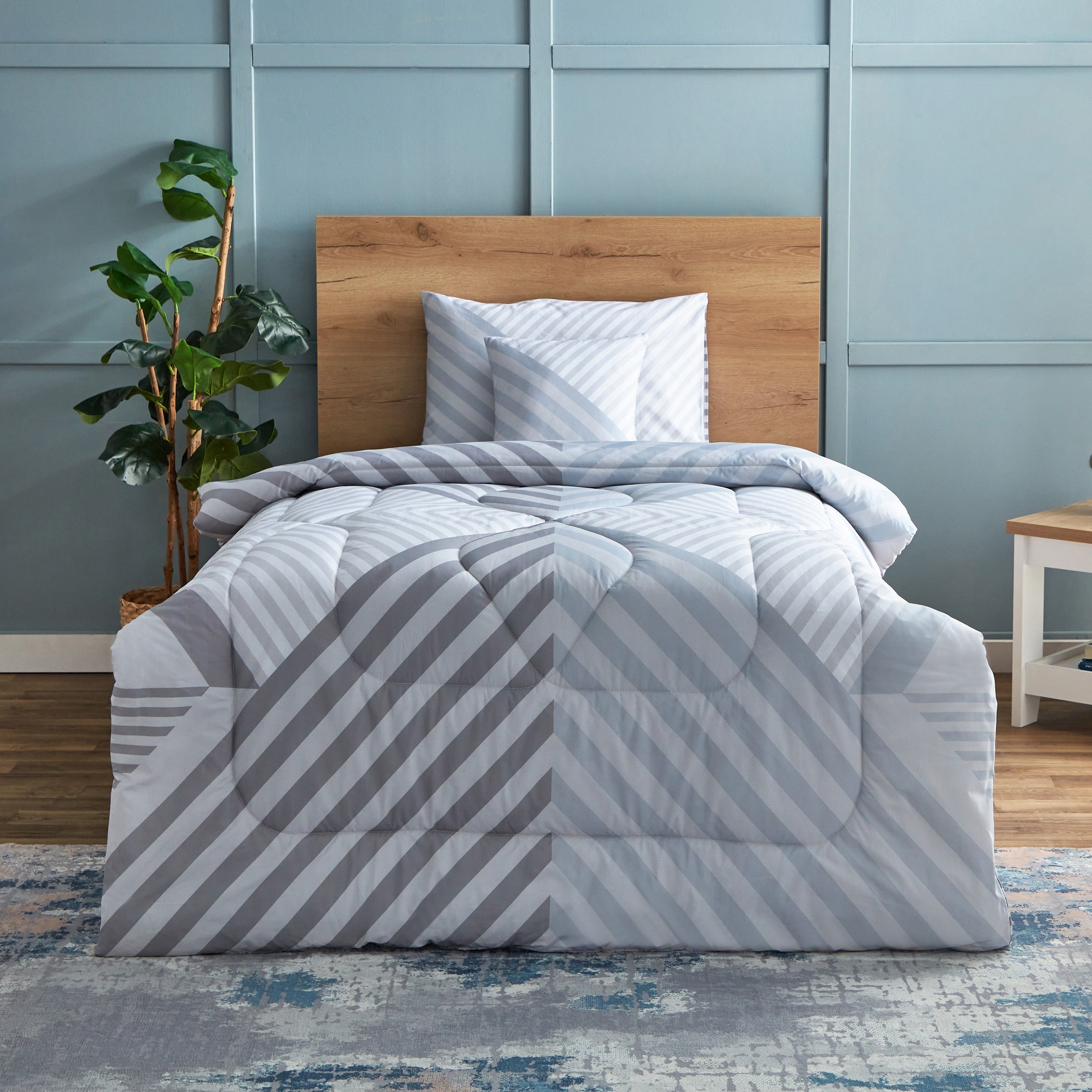 طقم لحاف قطن توين بطبعات 3 قطع تيراجلام من لوكسوت - 160x220 سم-hbxhomeware-hbxdecorandfurnishings-image-2