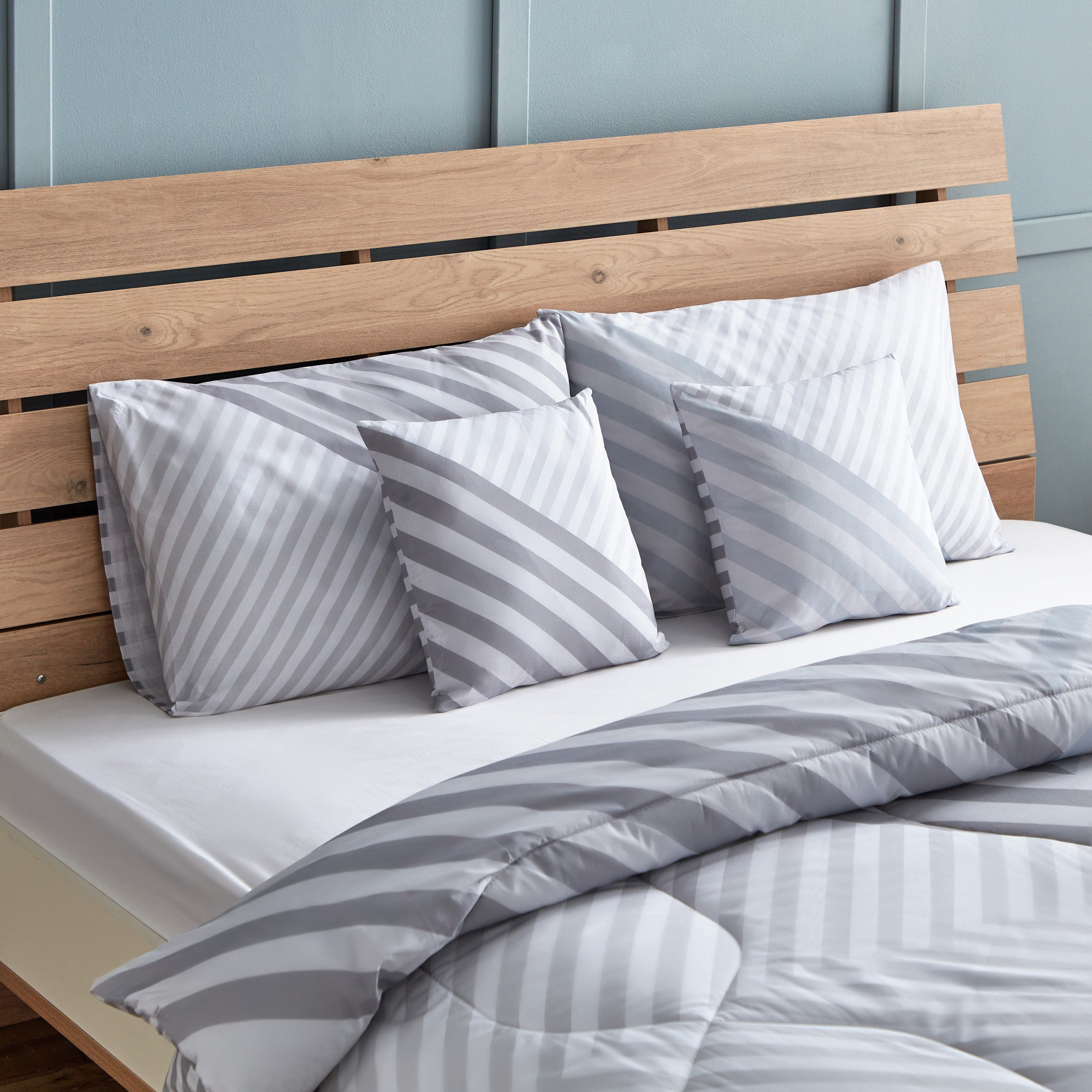 Luxot Terraglam 5-Piece Cotton Printed King Comforter Set - 220x240 cm-hbxhomeware-hbxdecorandfurnishings-image-3