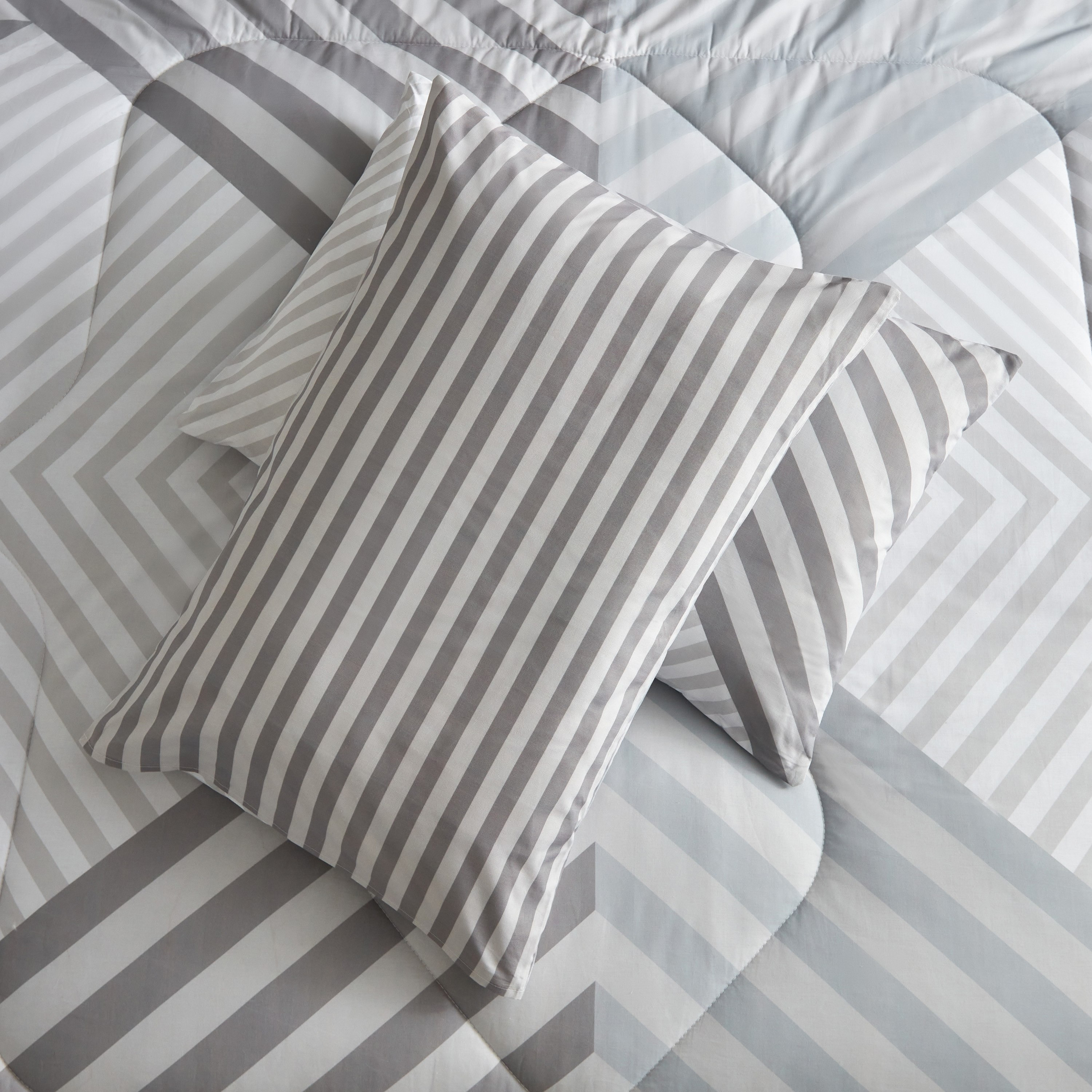 Luxot Terraglam 5-Piece Cotton Printed King Comforter Set - 220x240 cm-hbxhomeware-hbxdecorandfurnishings-image-7