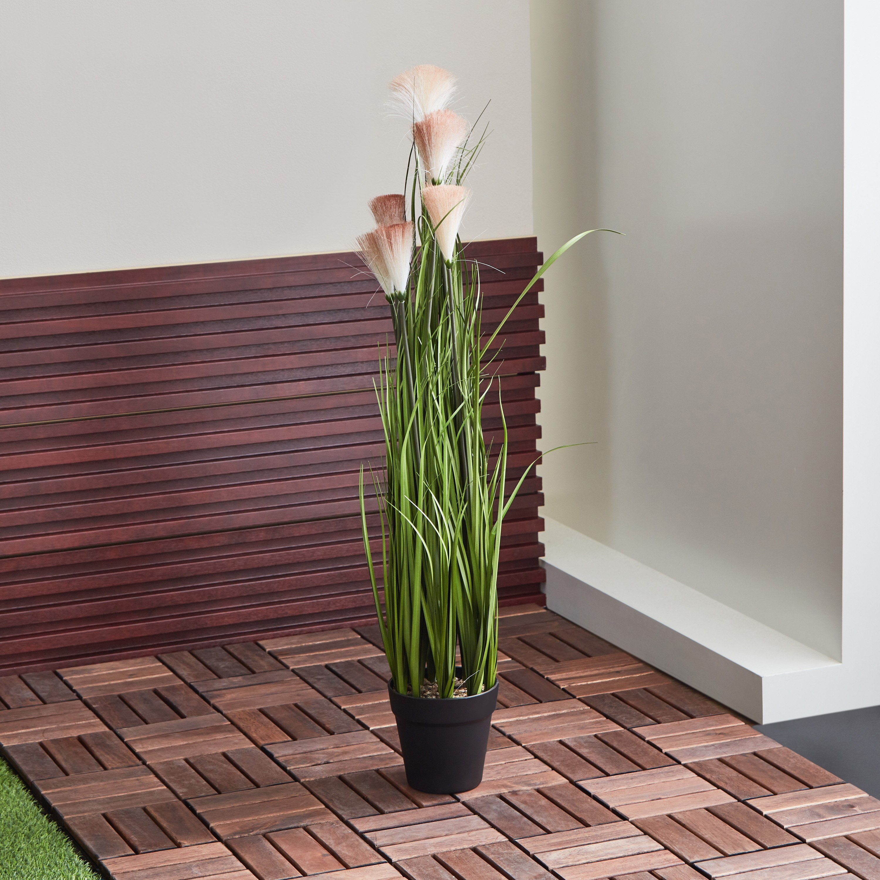 حزمة عشب هندباء صناعية من إيلانا - 36x36x90 سم-hbxdecorandfurnishings-homeaccessories-artificialflowersandplants-image-1
