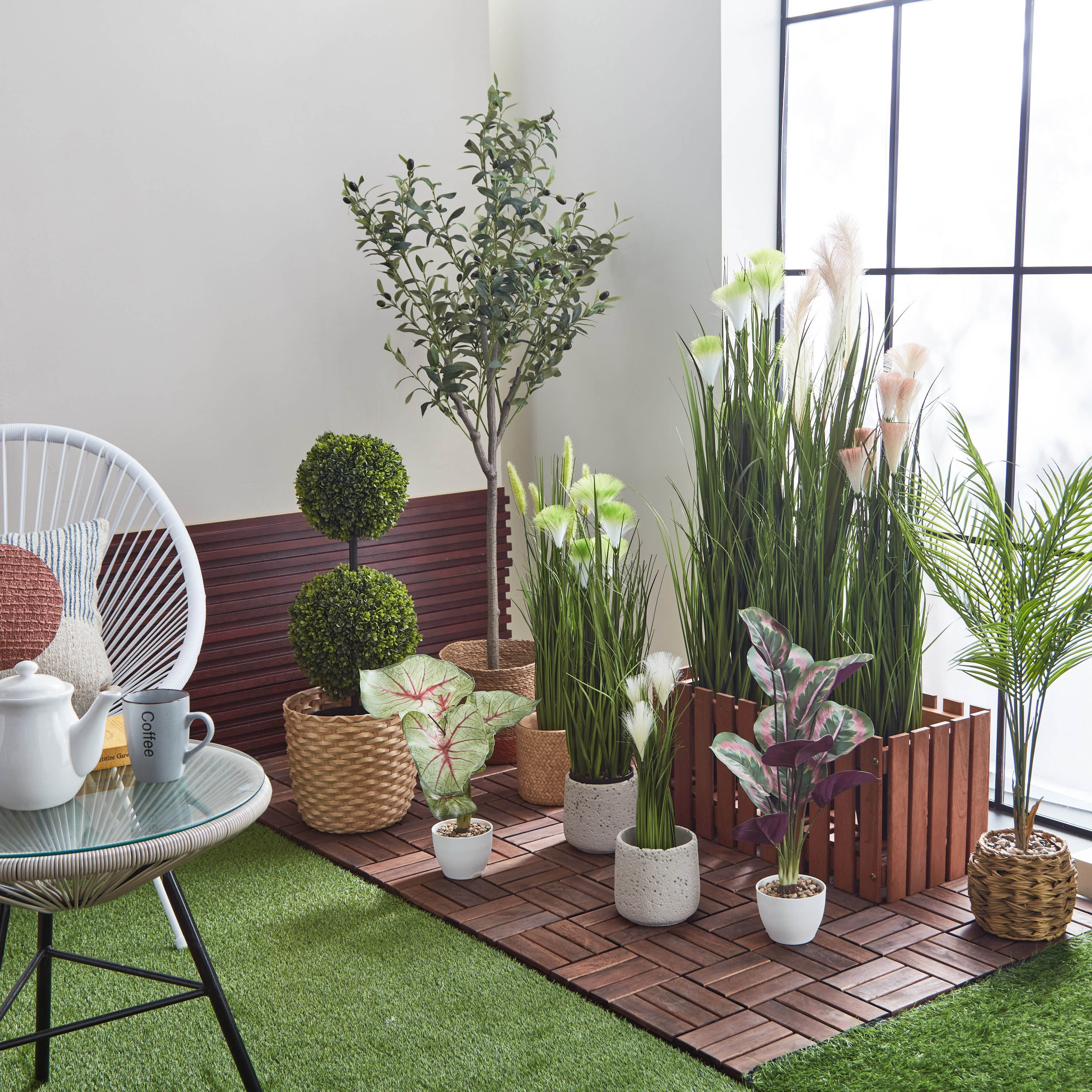 توبياري من خشب البقس الصناعي من إيلانا - 25x25x78 سم-hbxdecorandfurnishings-homeaccessories-artificialflowersandplants-image-4
