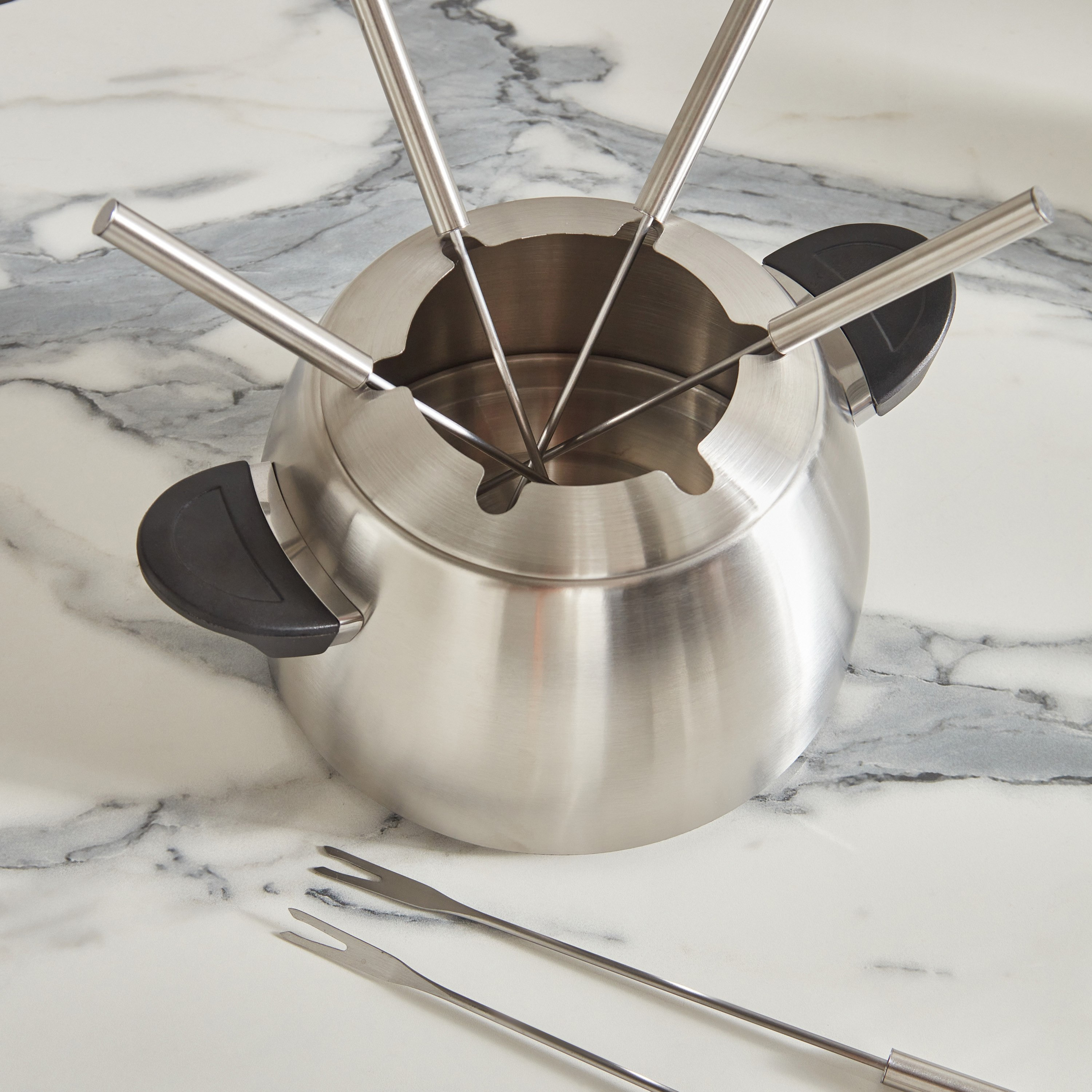 Divine Stainless Steel Fondue Set-hbxdecorandfurnishings-tabletop-serveware-image-4
