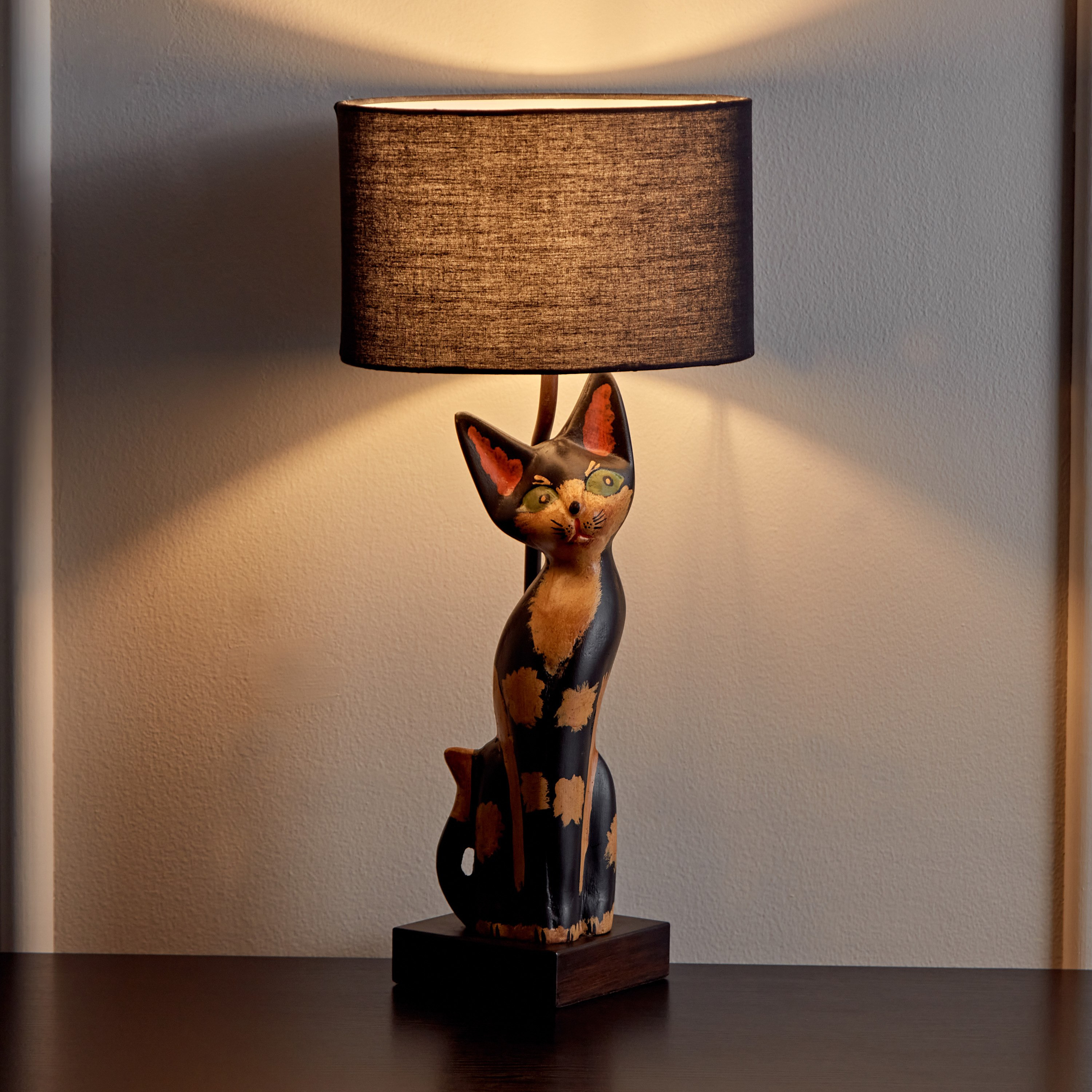 مصباح طاولة بتصميم قطة من جالينا - 16x48 سم-hbxlivingroom-lighting-tablelamps-image-2