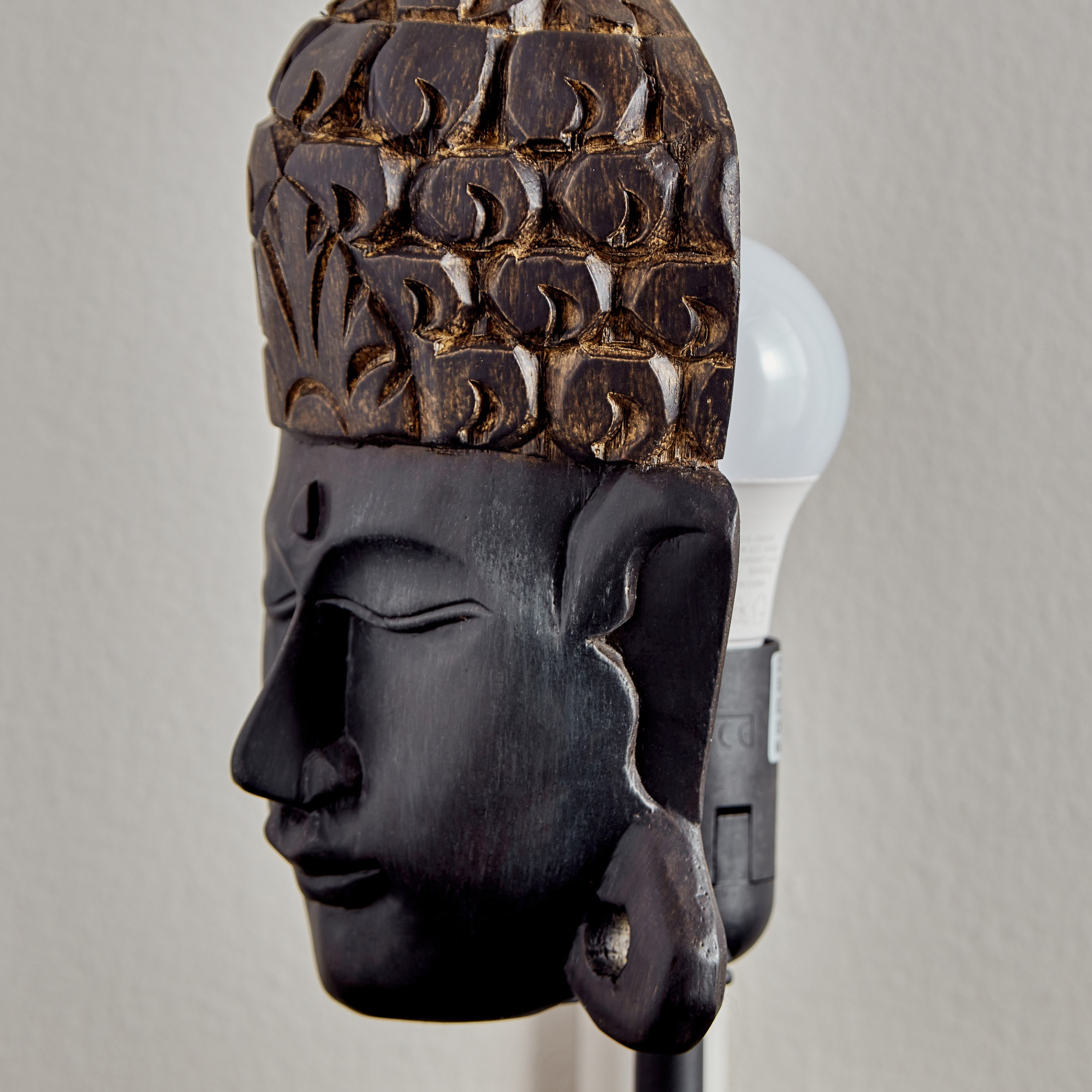 مصباح طاولة بوذا من جالينا - 14x12x25.5 سم-hbxlivingroom-lighting-tablelamps-image-3