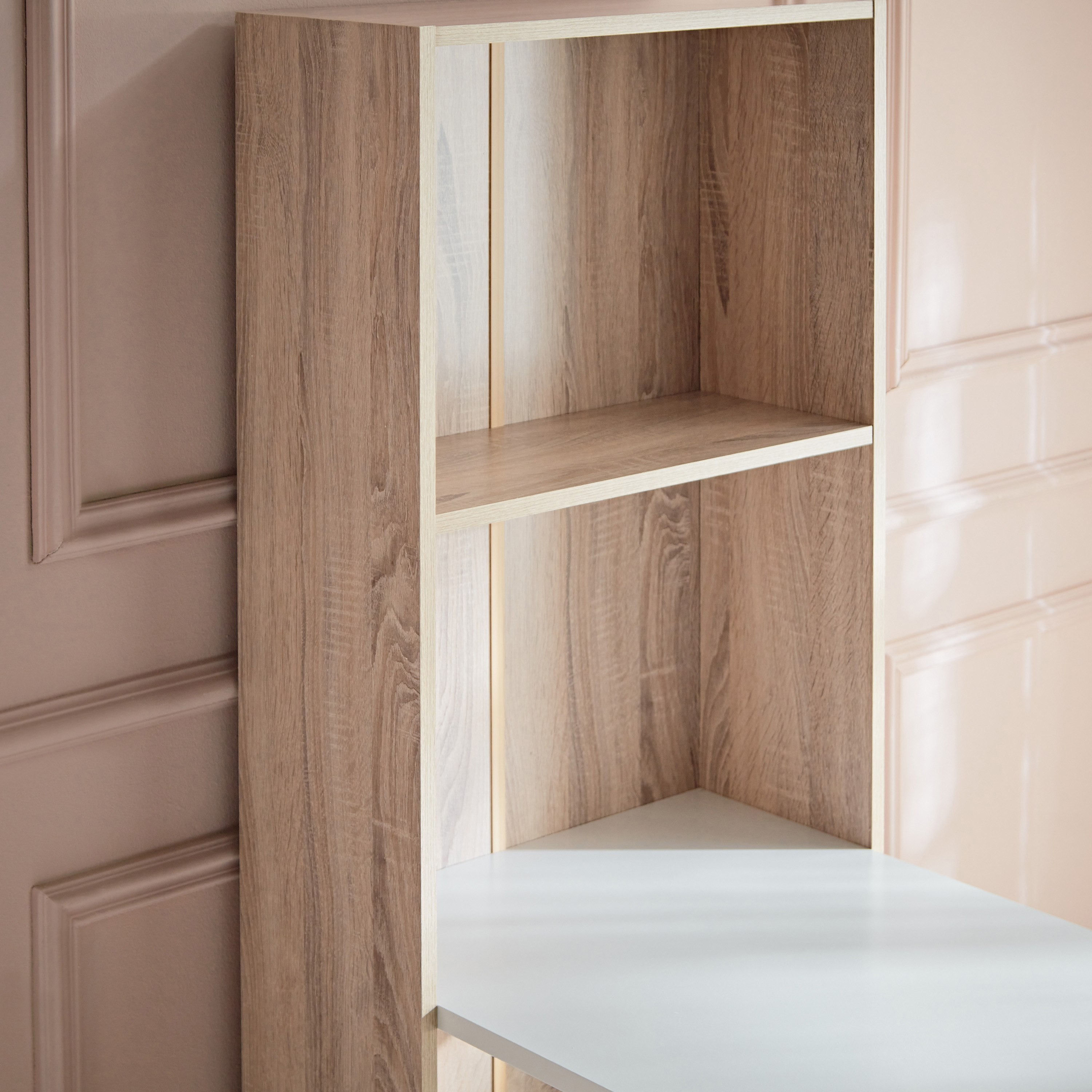 Oxford Tall Melamine Top Bookcase Study Desk-hbxfurniture-office-desks-image-5