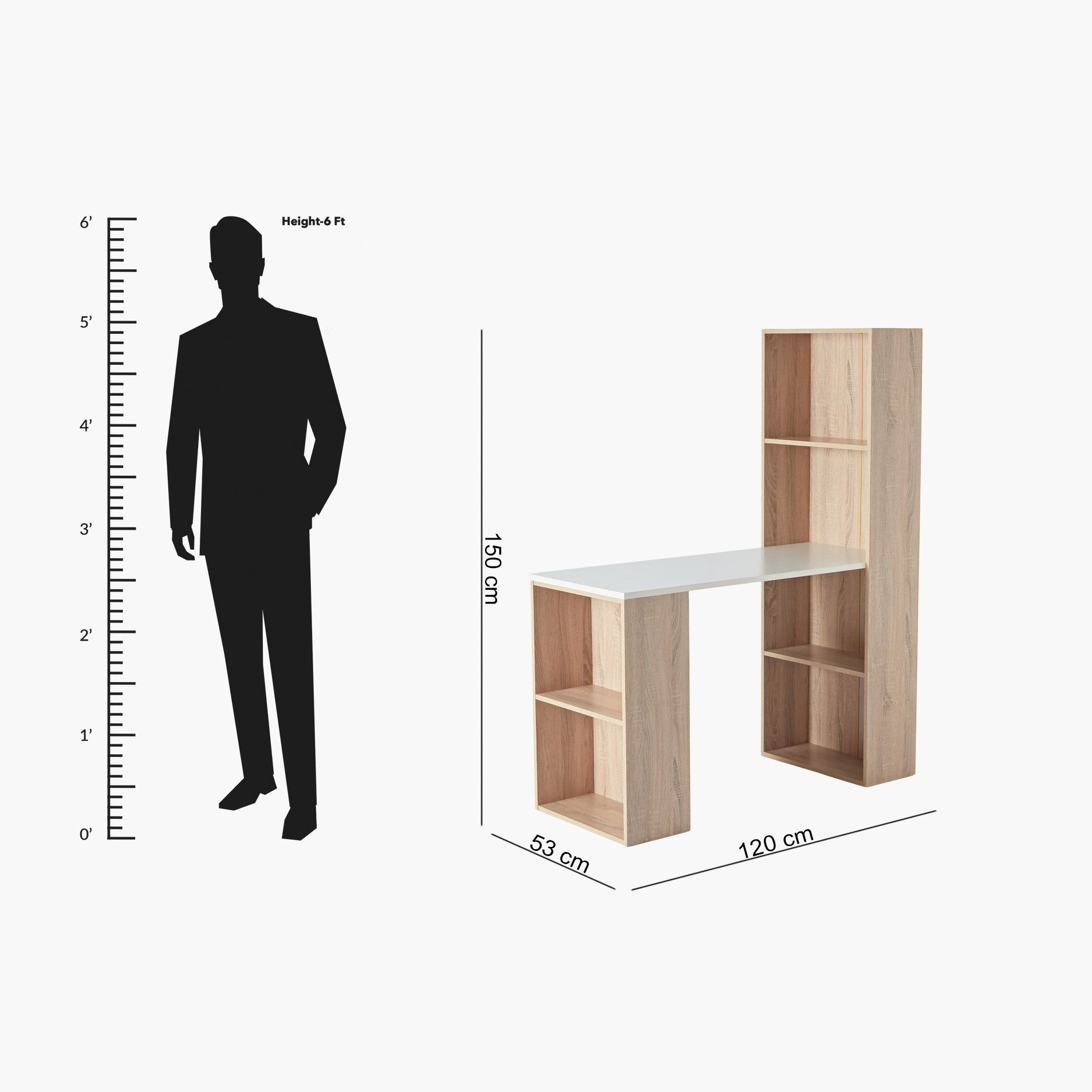 Tall study store table