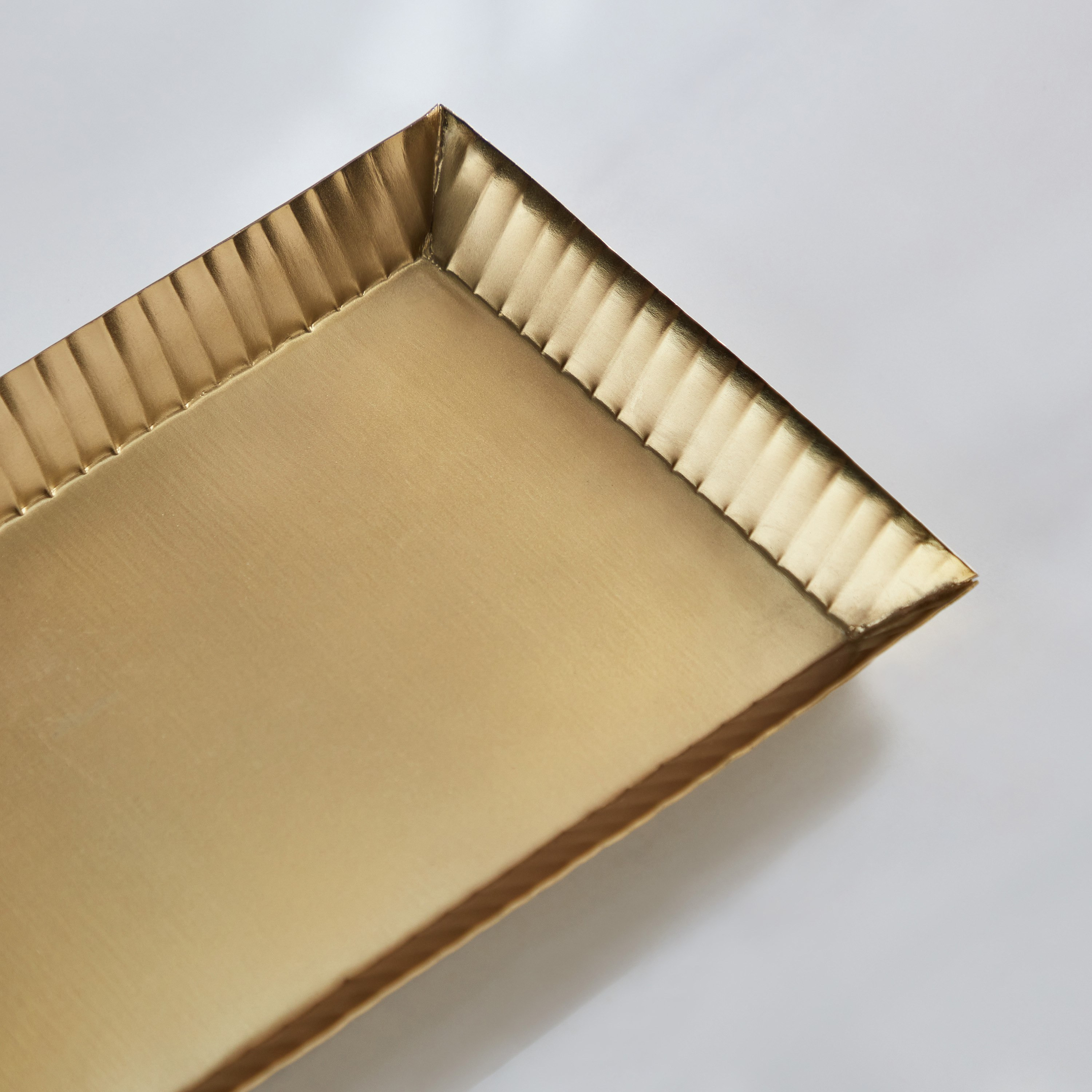 صينية ديكور معدن مضلعة من أريستو - 40x16x25 سم-PROMO_HB_AE_B2G2_011025-image-3