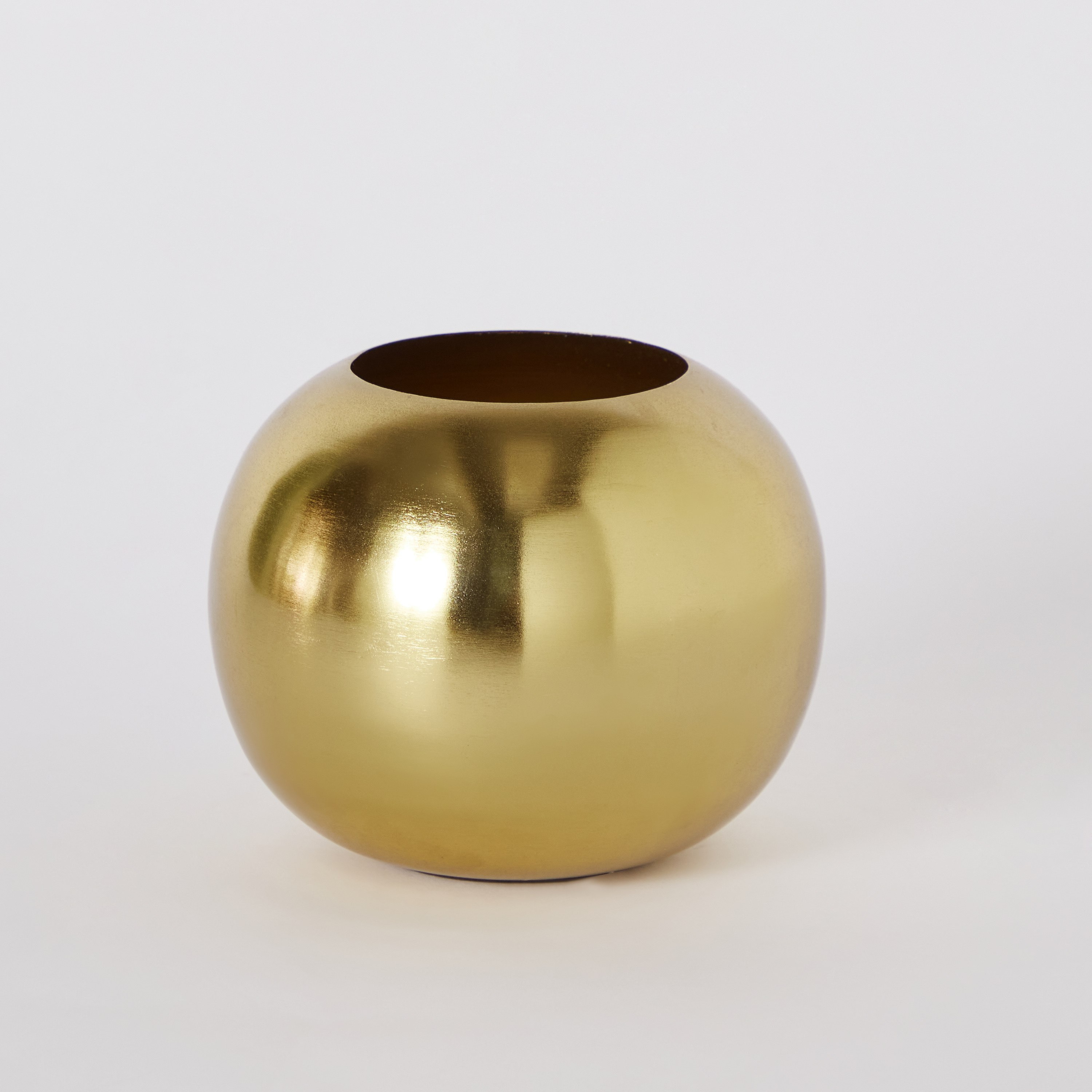 مزهرية زهور معدن من أريستو - 13x13x11 سم-hbxbedroom-decorandaccessories-vases-image-6