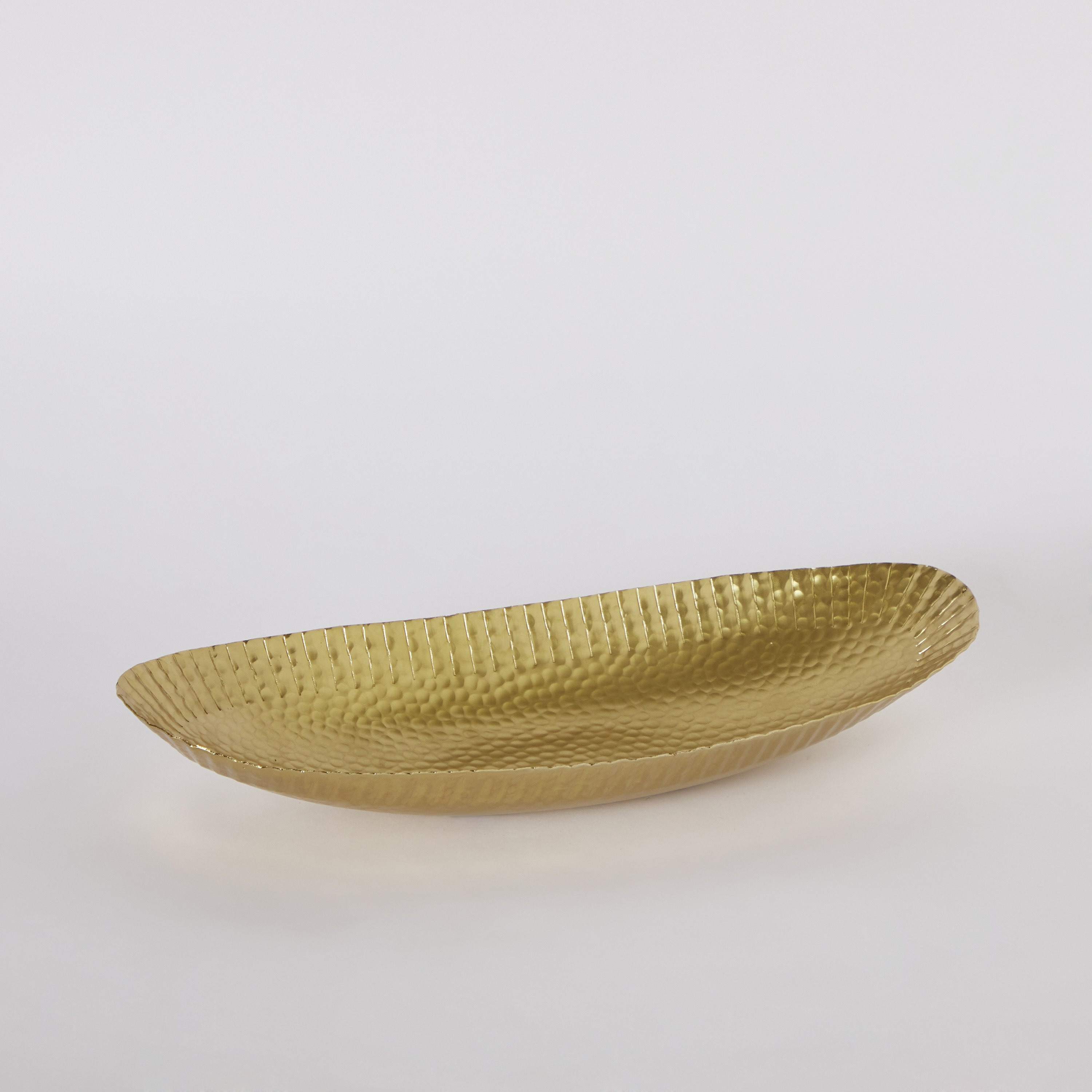 صينية ديكور ألومنيوم بيضاوية من أريستو - 36x11x3 سم-hbxhomeware-hbxdecorandfurnishings-image-5