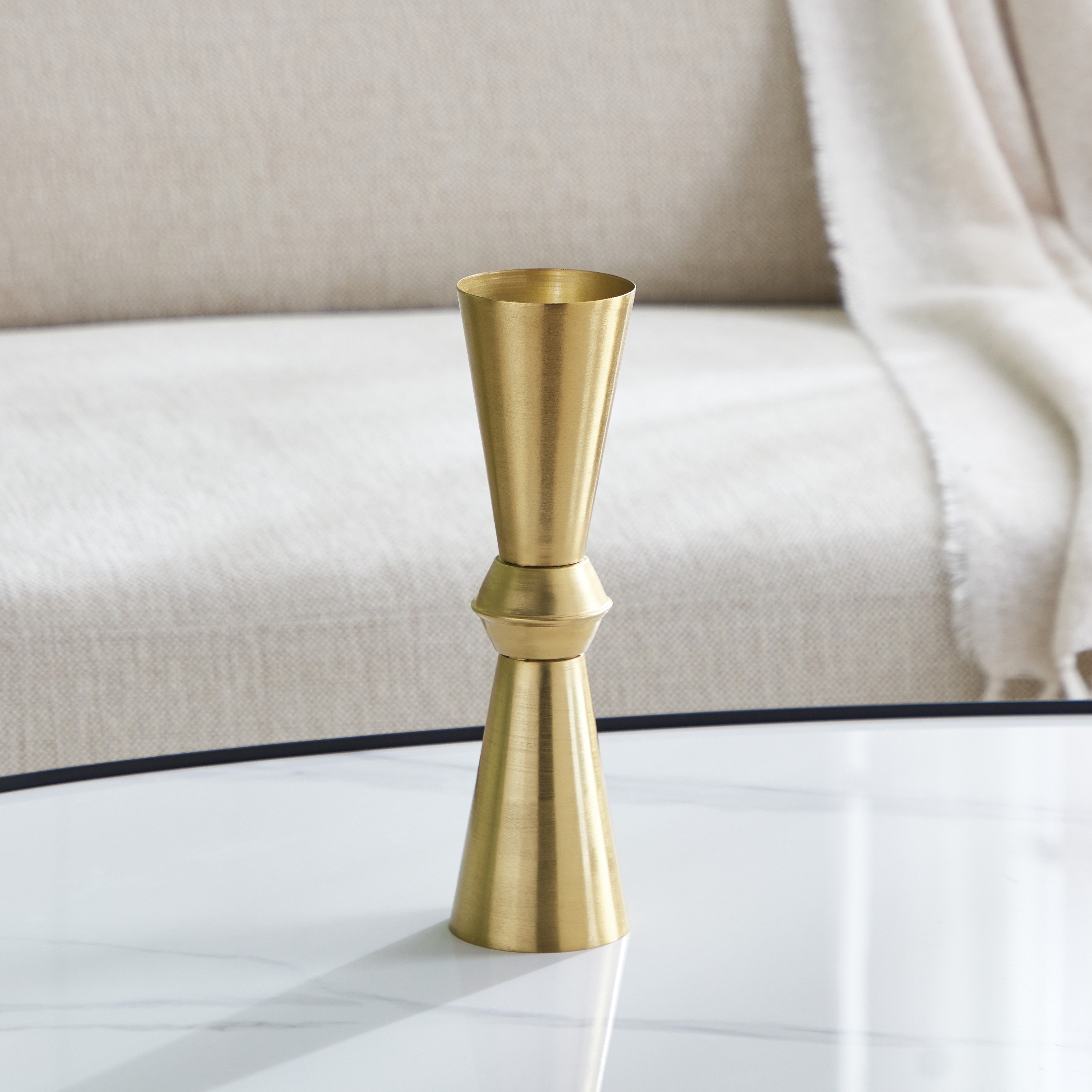 Aristo Metal Funnel Vase - 8x8x32.5 cm-PROMO_HB_AE_B2G2_011025-image-2