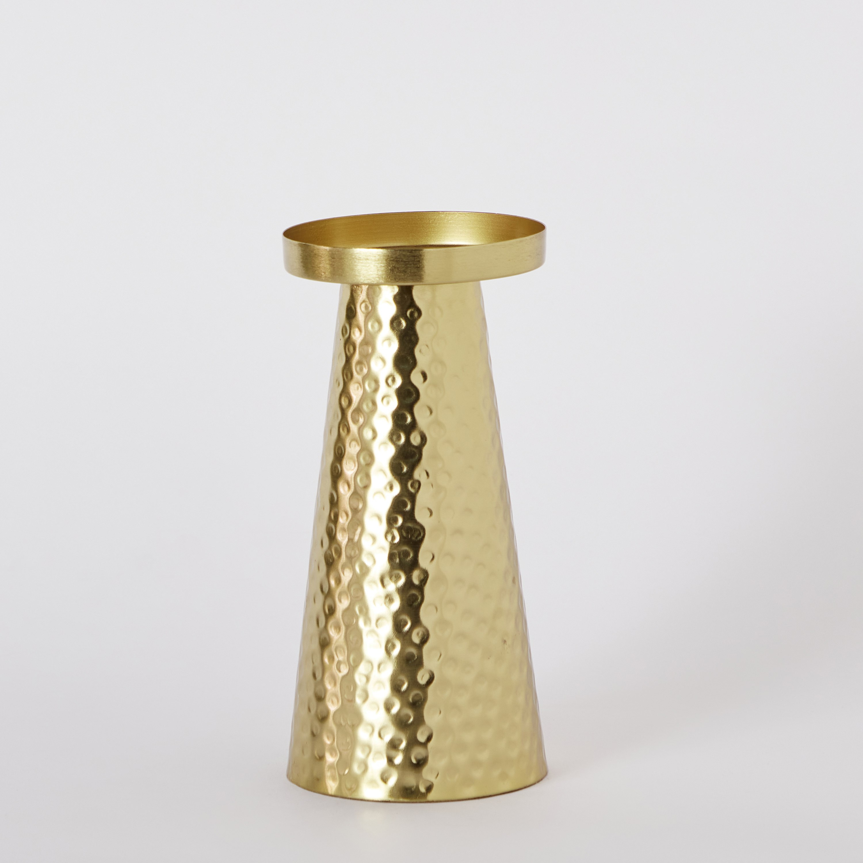 حامل شموع عمودي رفيع معدن من أريستو - 10.5x10.5x33 سم-hbxlivingroom-decorandaccessories-candleholders-image-6