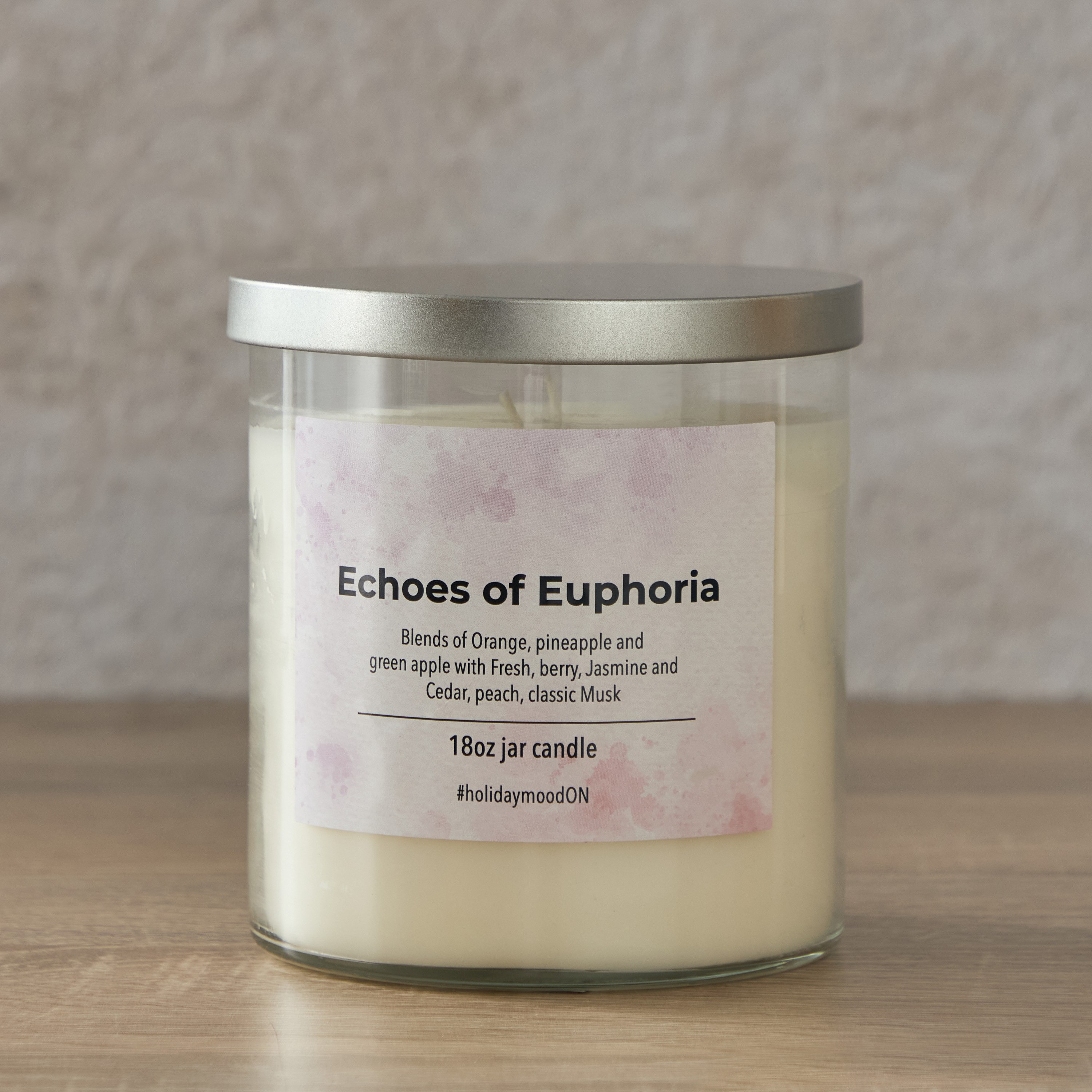 جرة شموع منفوخة بغطاء معدني إيكوس أوف فلوريا من أوري - 510 جم-hbxlivingroom-decorandaccessories-candles-image-1