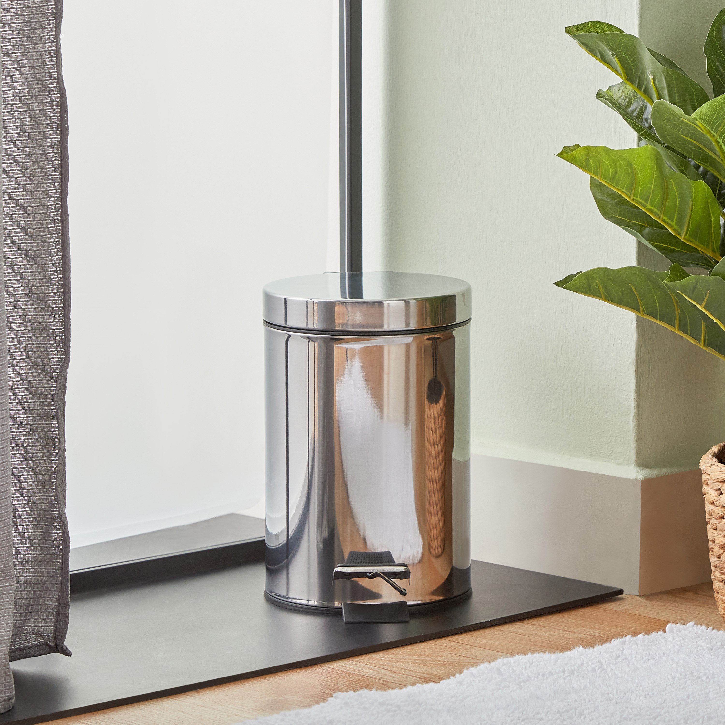 Tamara Stainless Steel Pedal Bin - 3 L-PROMO_HB_AE_B1G1_250925-image-1