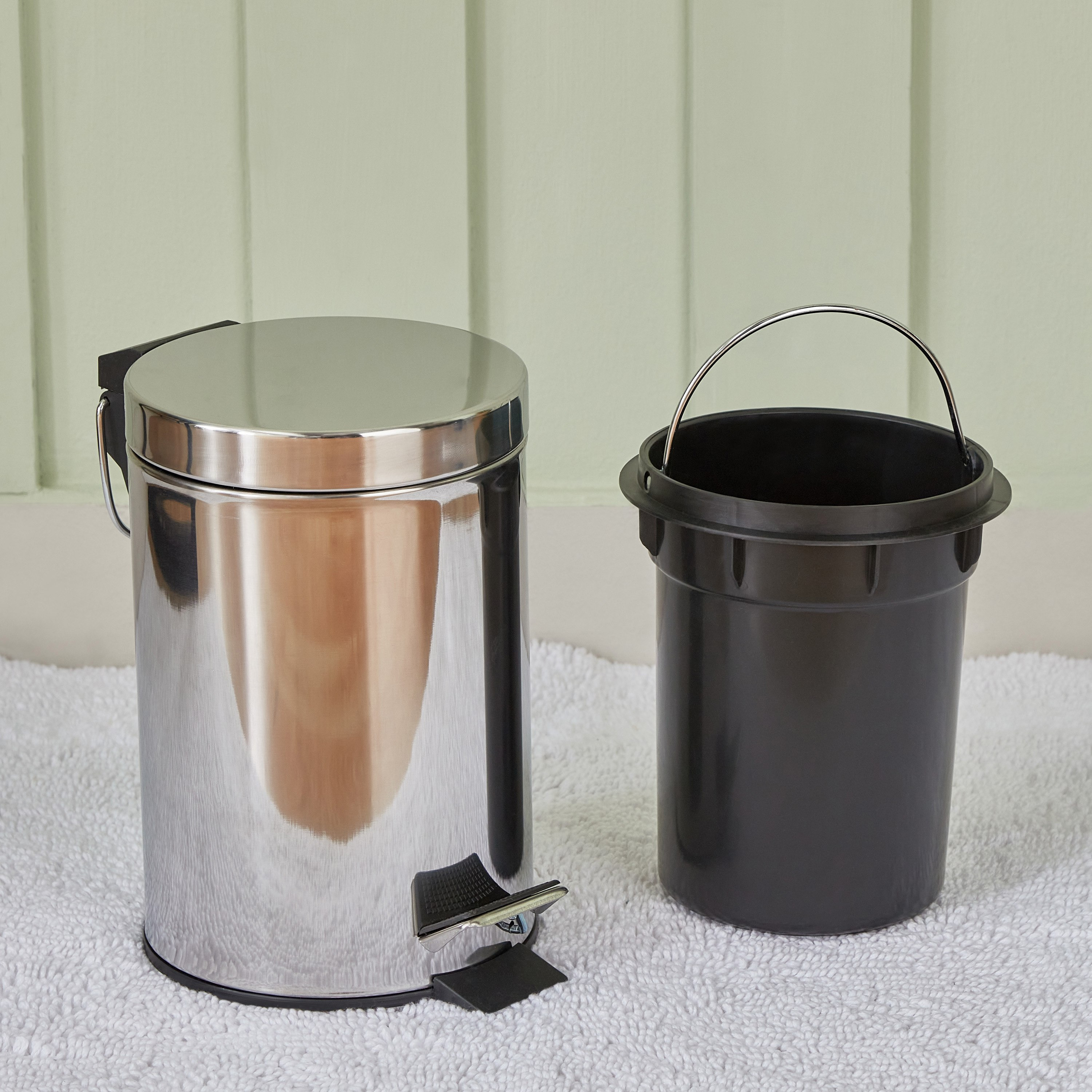 Tamara Stainless Steel Pedal Bin - 3 L-PROMO_HB_AE_B1G1_250925-image-2