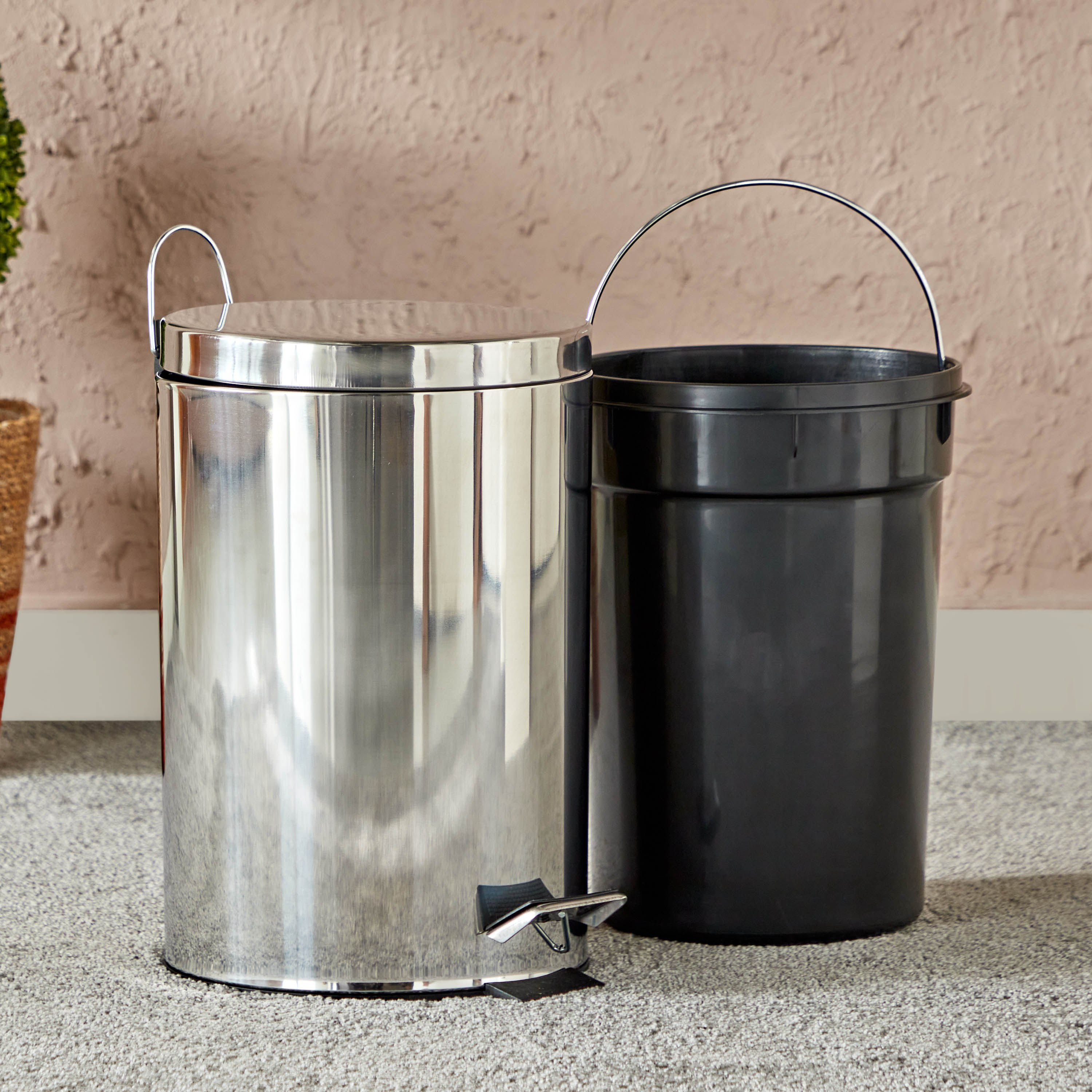 Tamara Stainless Steel Pedal Bin - 12 L-PROMO_HB_AE_B1G1_250925-image-2