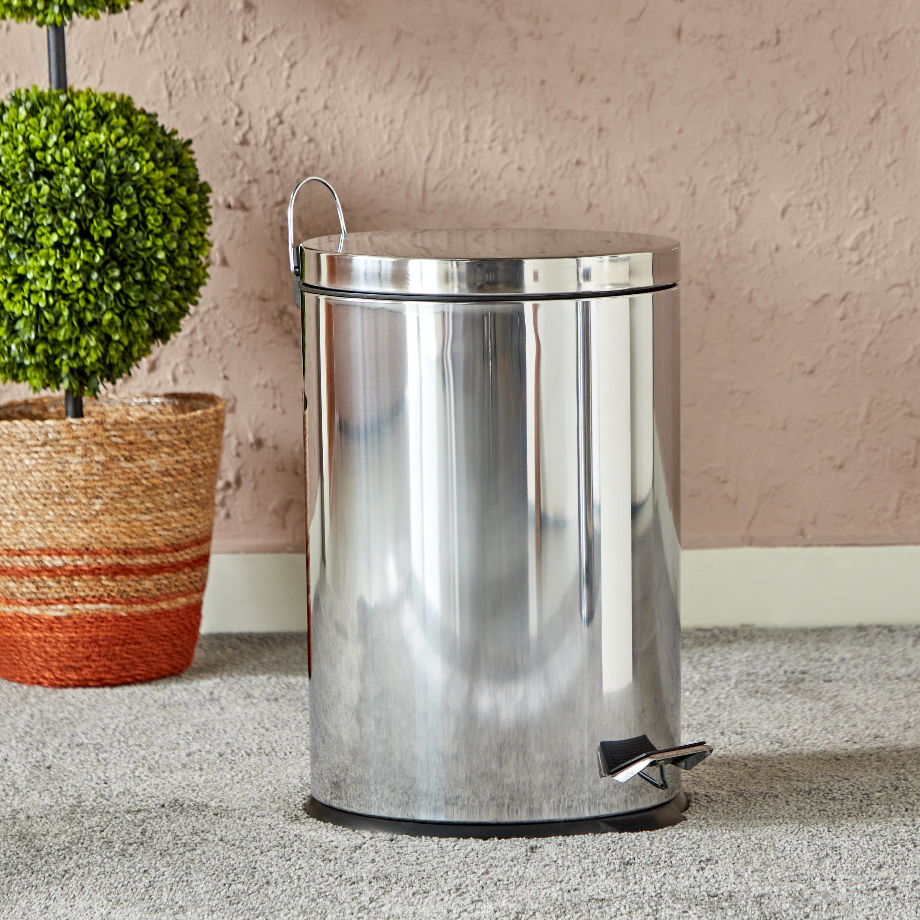 Tamara Stainless Steel Pedal Bin - 20 L