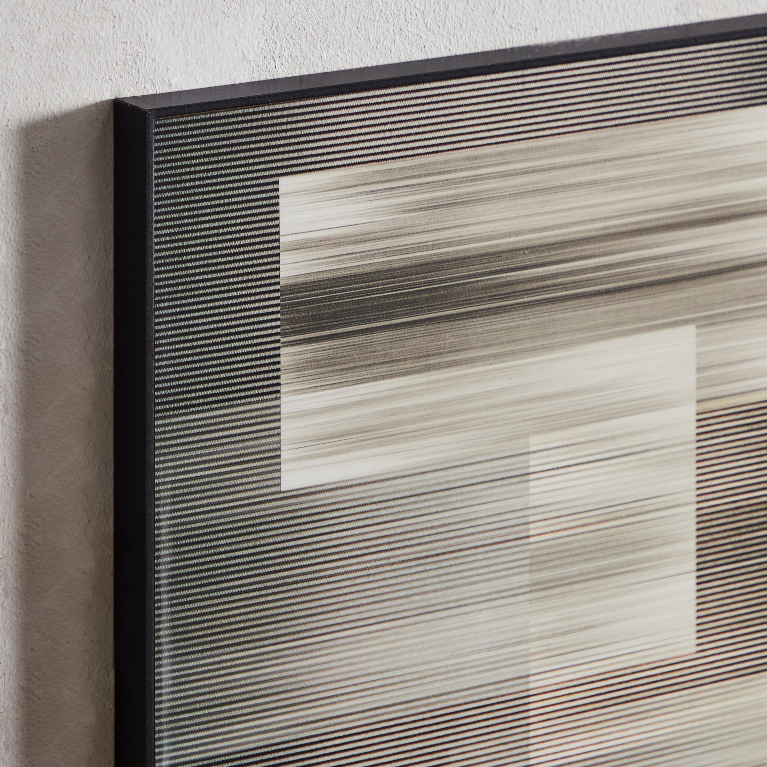 صورة مؤطرة تجريدية أحادية اللون من هامبتون - 40x60x2.5 سم-hbxhomeware-hbxdecorandfurnishings-image-4