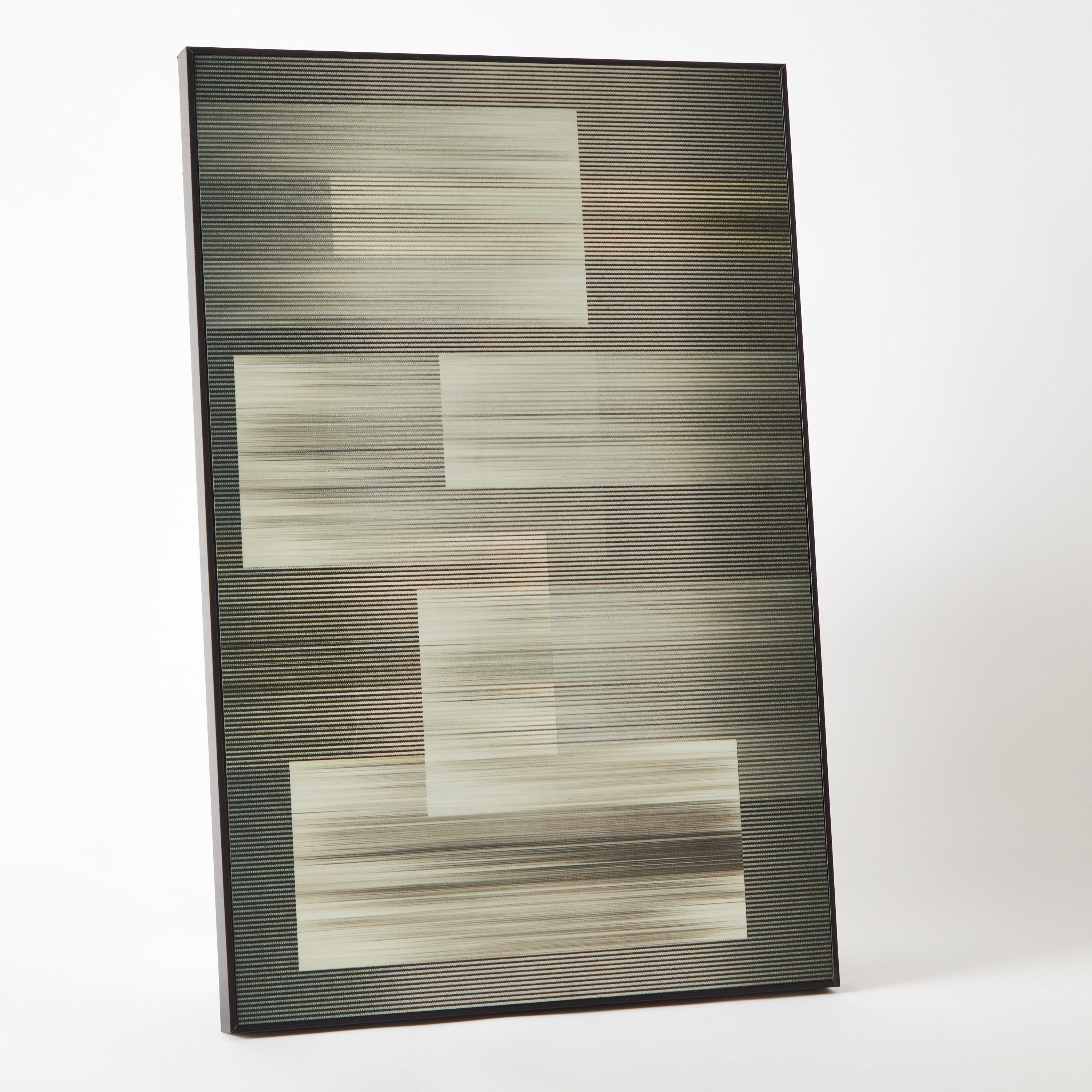 صورة مؤطرة تجريدية أحادية اللون من هامبتون - 40x60x2.5 سم-hbxhomeware-hbxdecorandfurnishings-image-6
