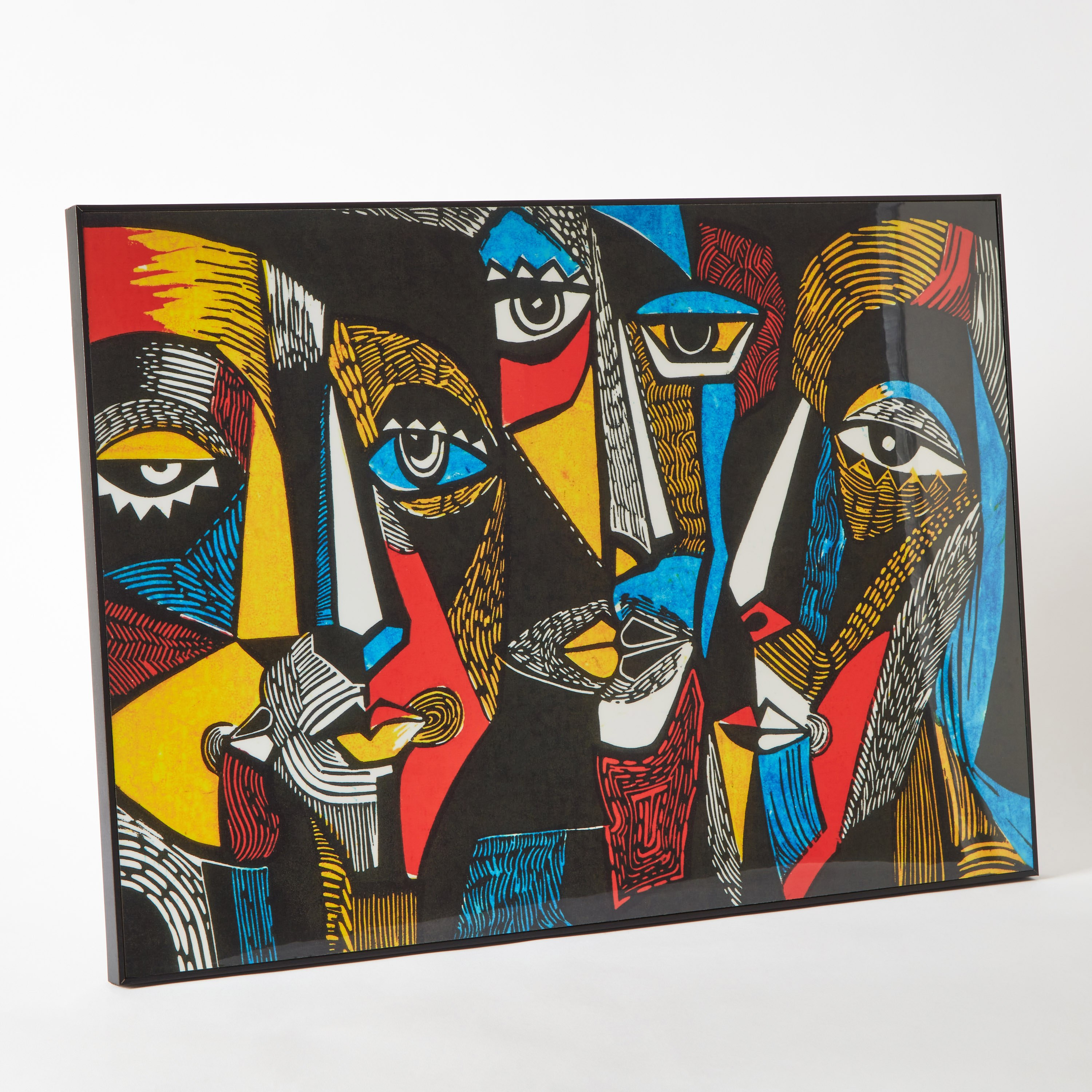 لوحة مؤطرة بوب آرت من هامبتون - 50x70x3 سم-hbxhomeware-hbxdecorandfurnishings-image-5