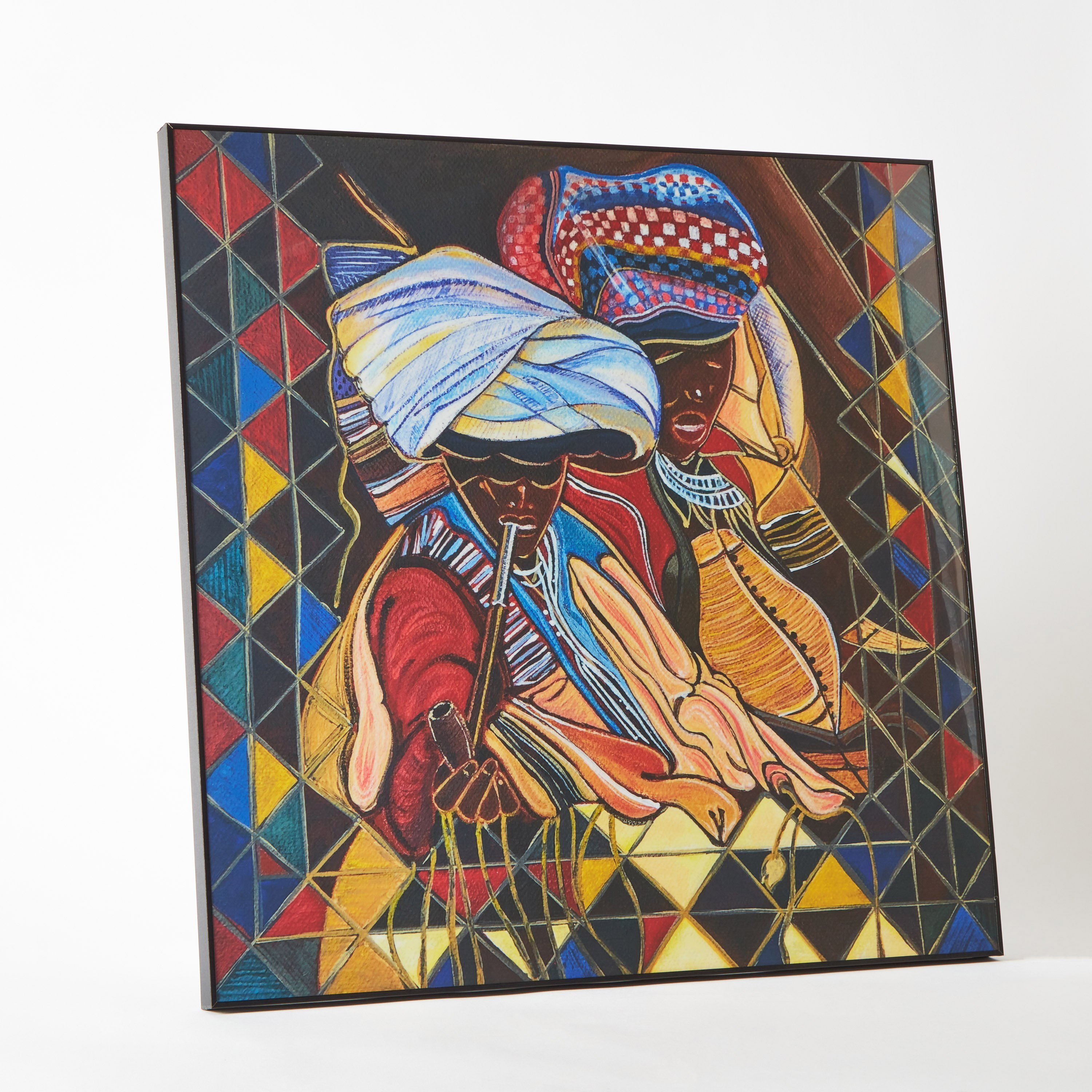 لوحة مؤطرة بوب آرت من هامبتون - 60x60x3 سم-hbxhomeware-hbxdecorandfurnishings-image-5