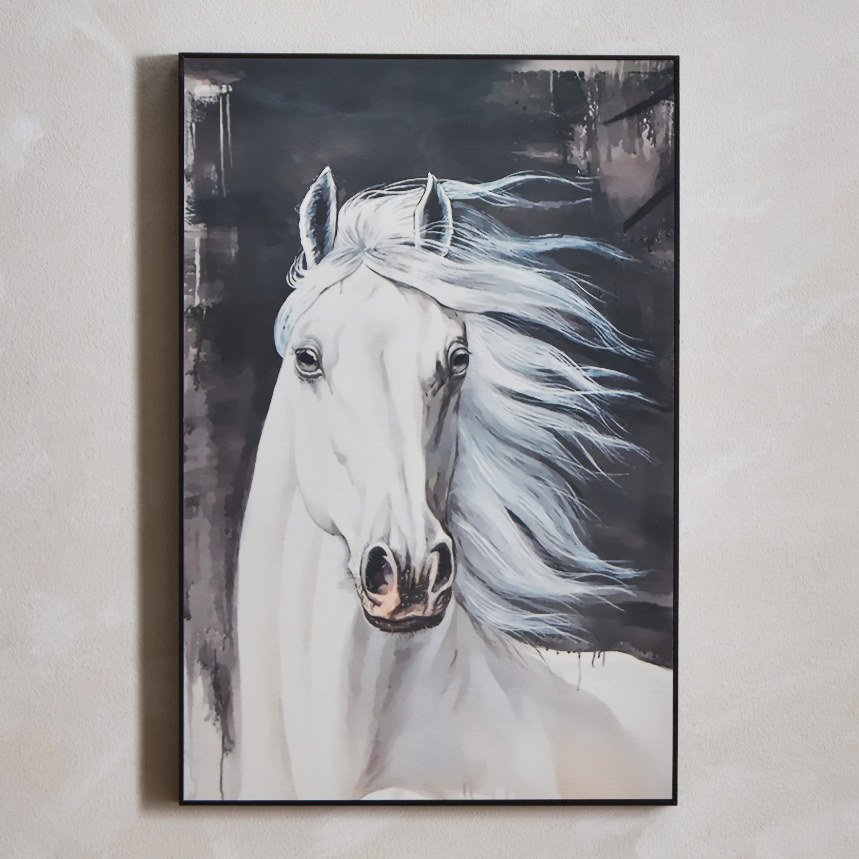 Hampton Horse Framed Picture - 40x60x3 cm-hbxhomeware-hbxdecorandfurnishings-image-1