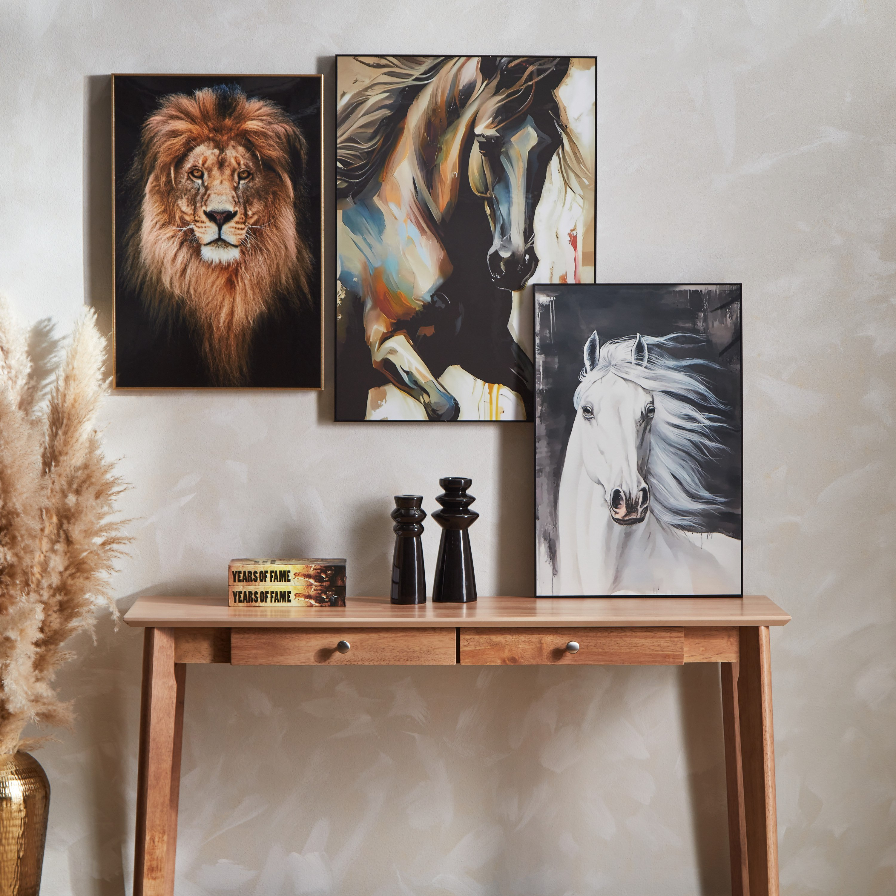 Hampton Horse Framed Picture - 40x60x3 cm-hbxhomeware-hbxdecorandfurnishings-image-4