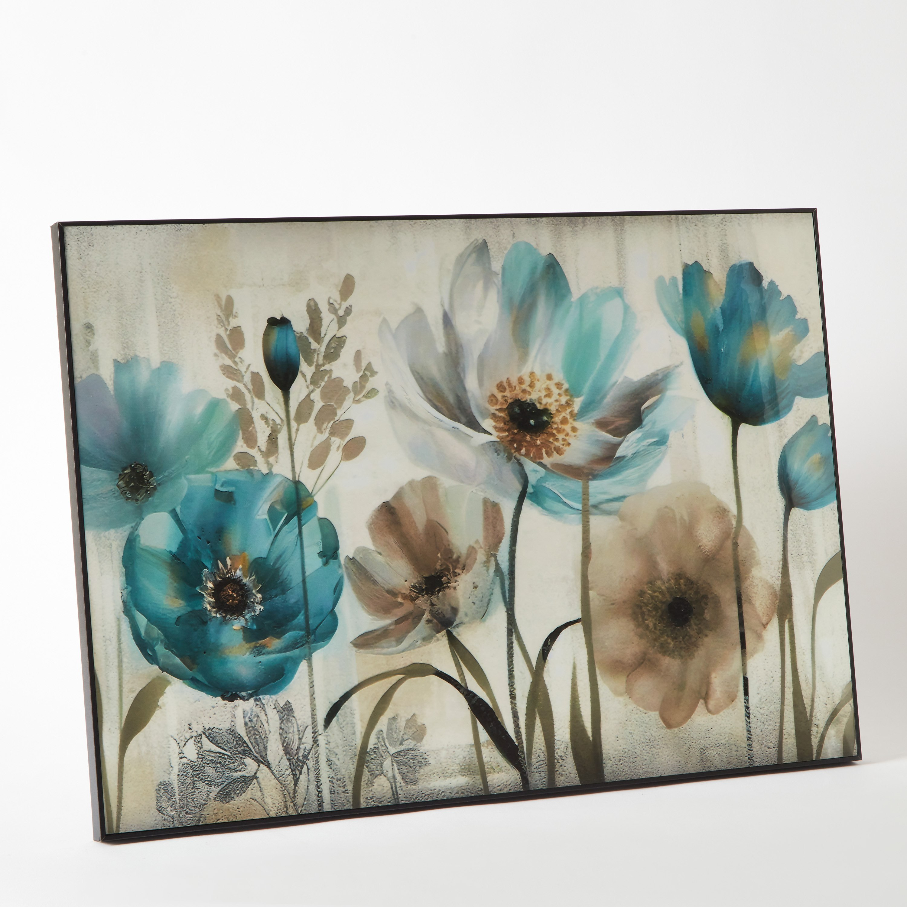 لوحة مؤطرة لزهور من هامبتون - 50x70x3 سم-hbxhomeware-hbxdecorandfurnishings-image-5